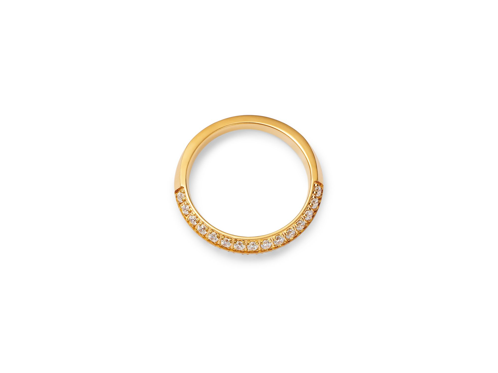14K Yellow Gold Diamond Ring, 0.50 tcw — Image 4