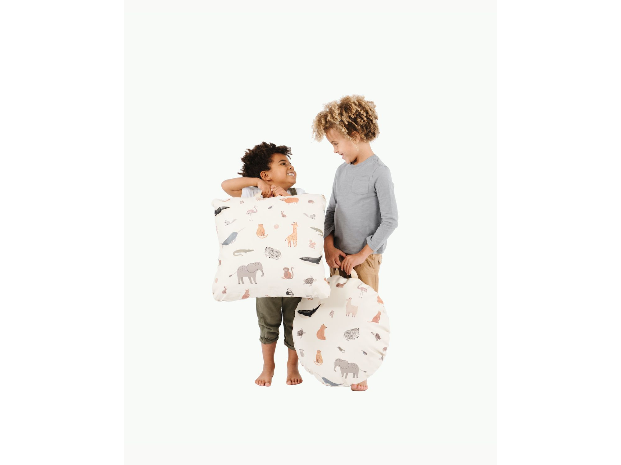 Ivory Square Mini Floor Cushion — Image 3