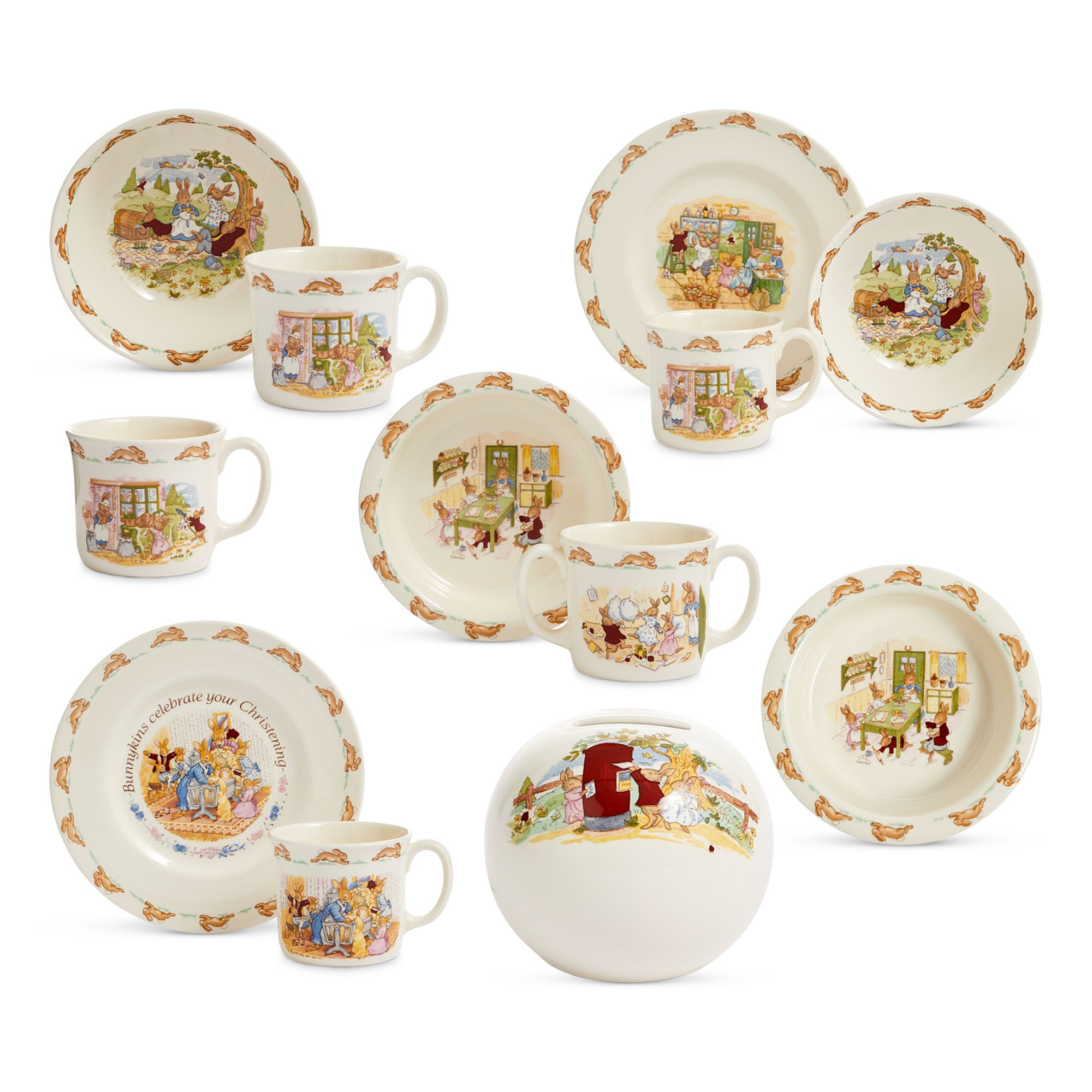 Bunnykins Baby Bowl & 2 Handle Mug 2 Piece Set — Image 4