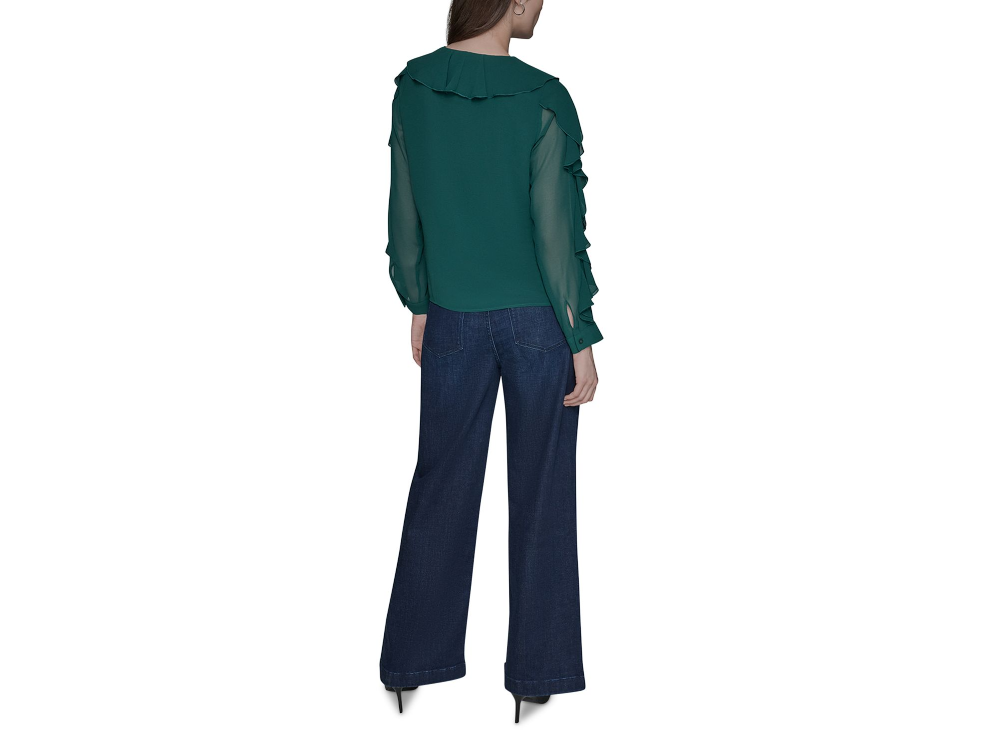 Loose Ruffle Blouse — Image 6