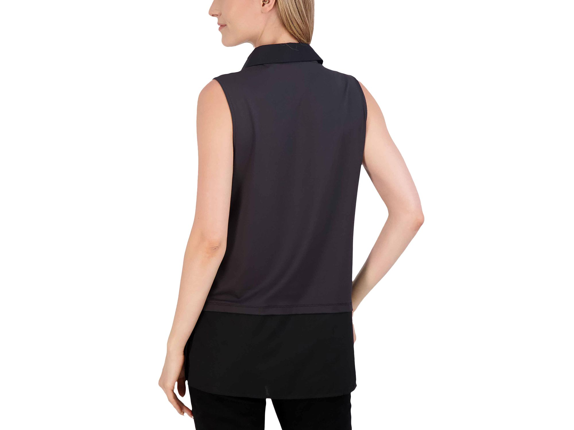 Sasha Mixed Media Top — Image 3