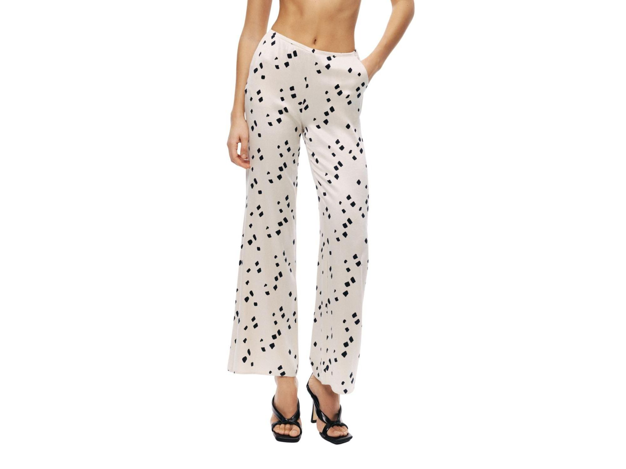 Printed Wide-Leg Pants — Image 3