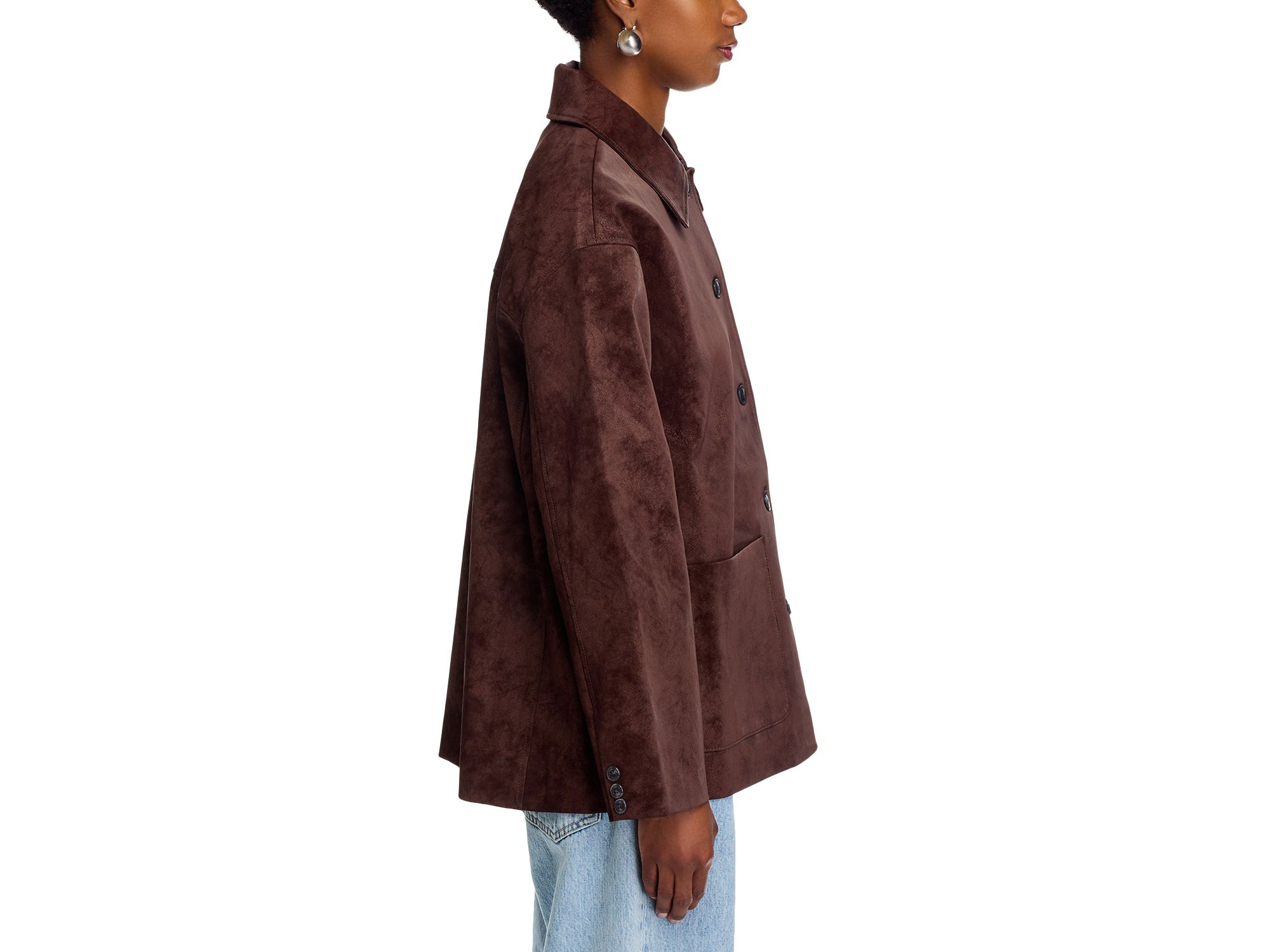 Rita Faux Suede Jacket — Image 5