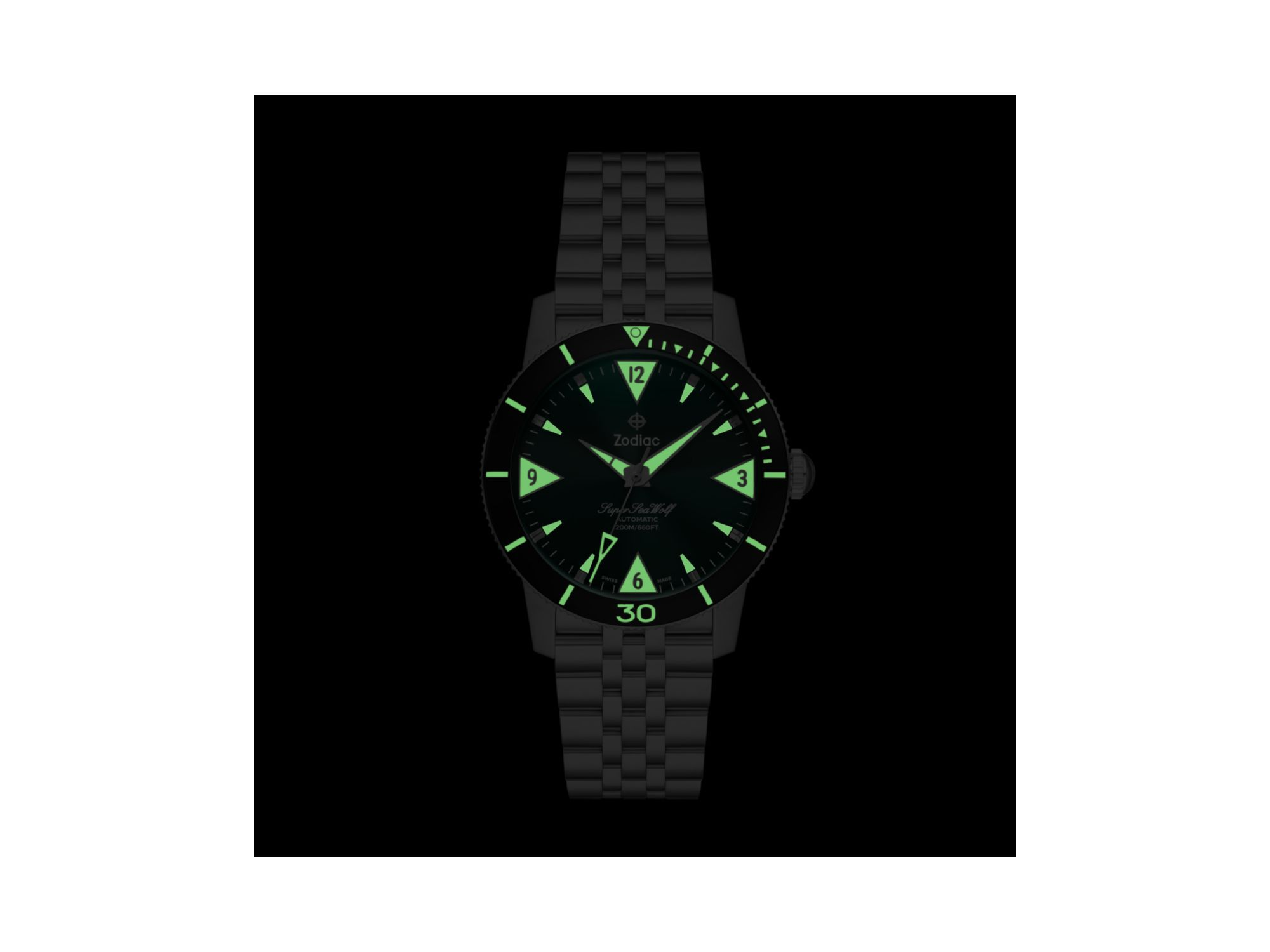 Skin Diver Automatic Stainless Steel Watch, 39mm — Image 7
