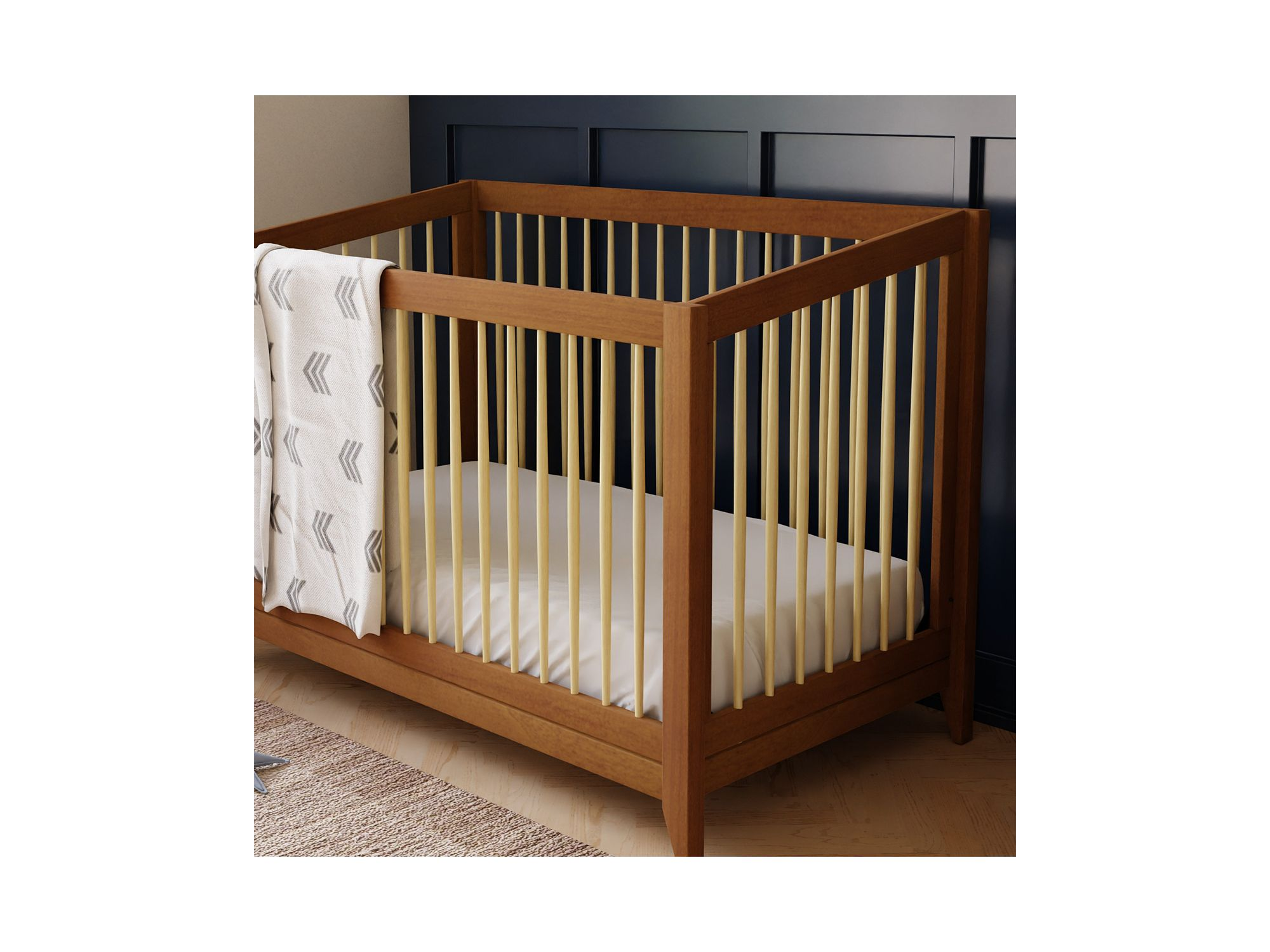 Sprout 4 in 1 Convertible Crib with Toddler Bed Conversion Kit — Image 7