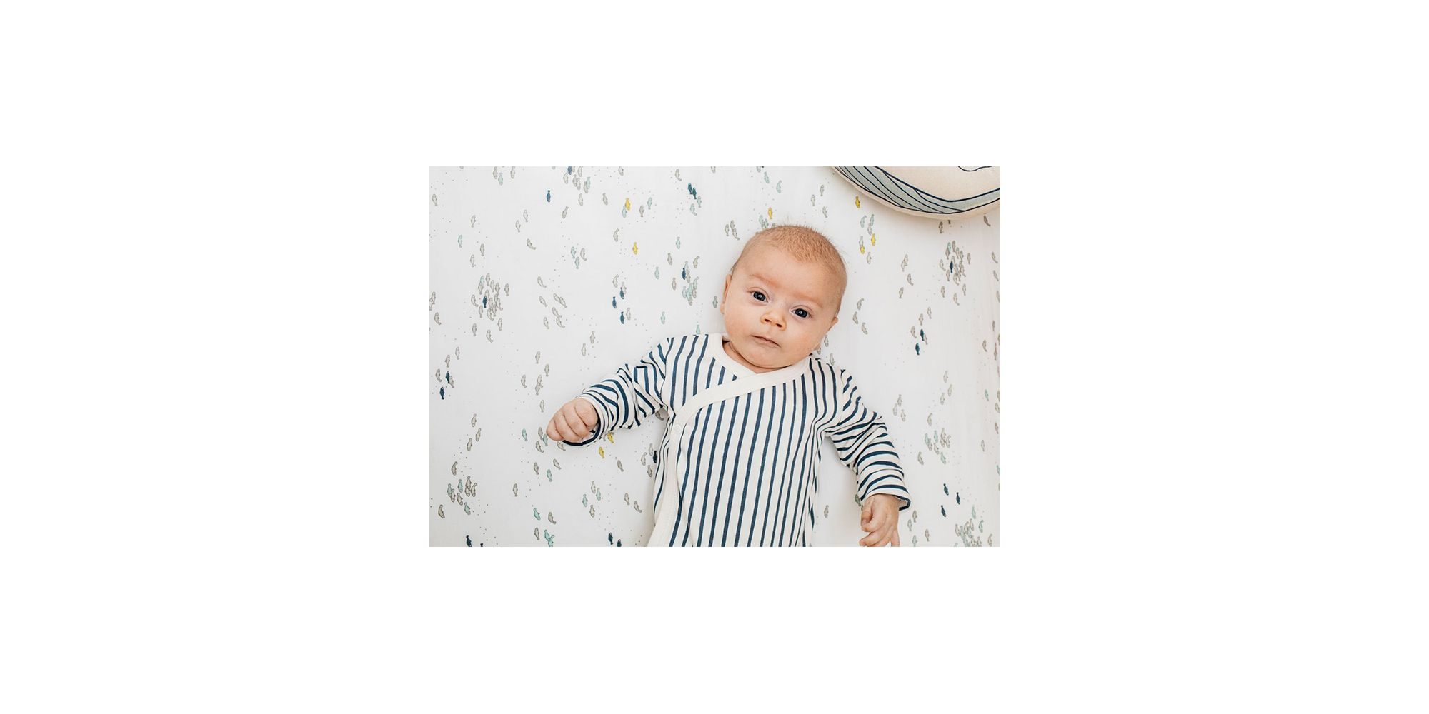 Unisex Long Sleeve Kimono One Piece - Baby — Image 6