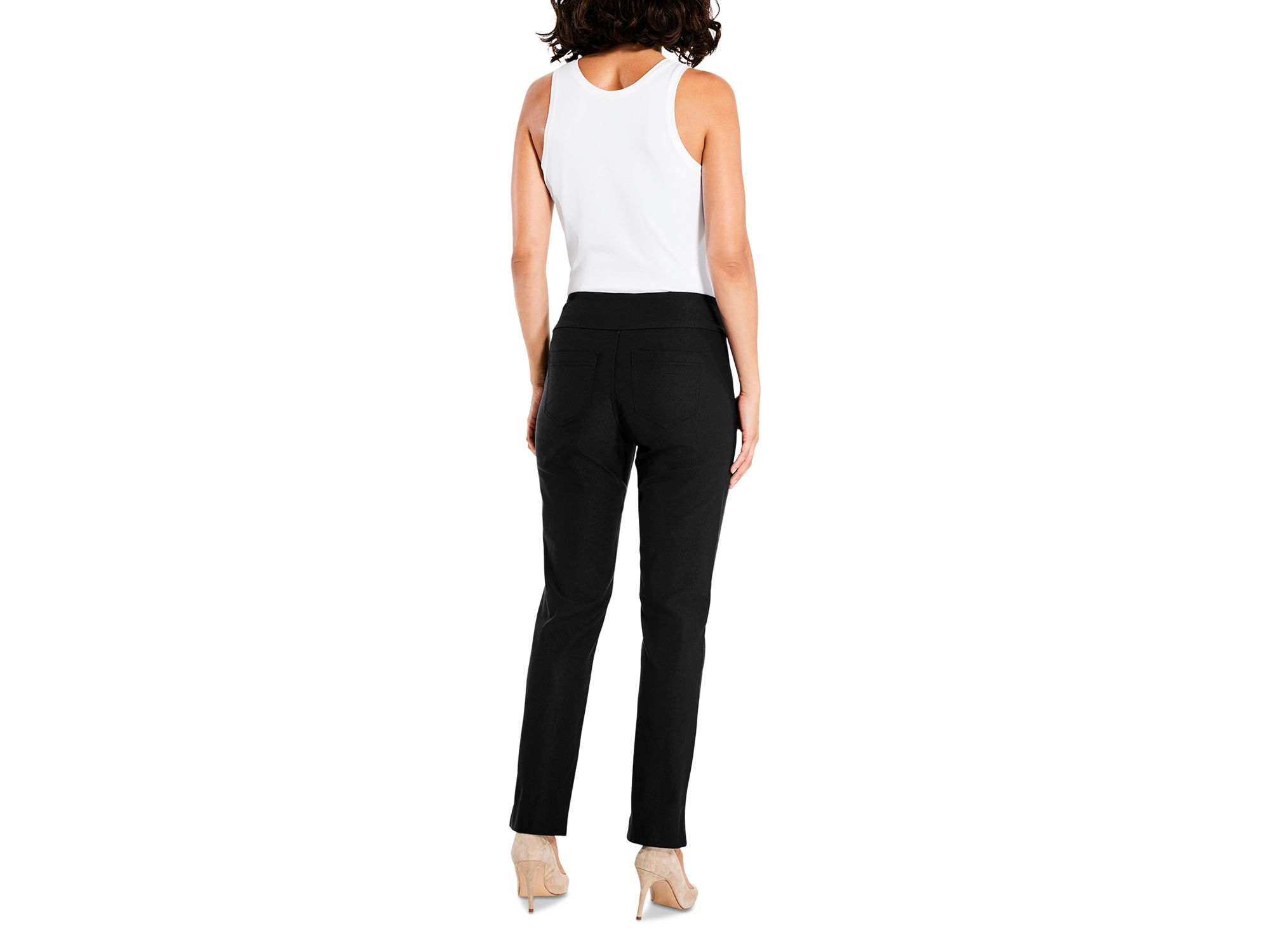 Wonderstretch Slim Straight Pants — Image 4