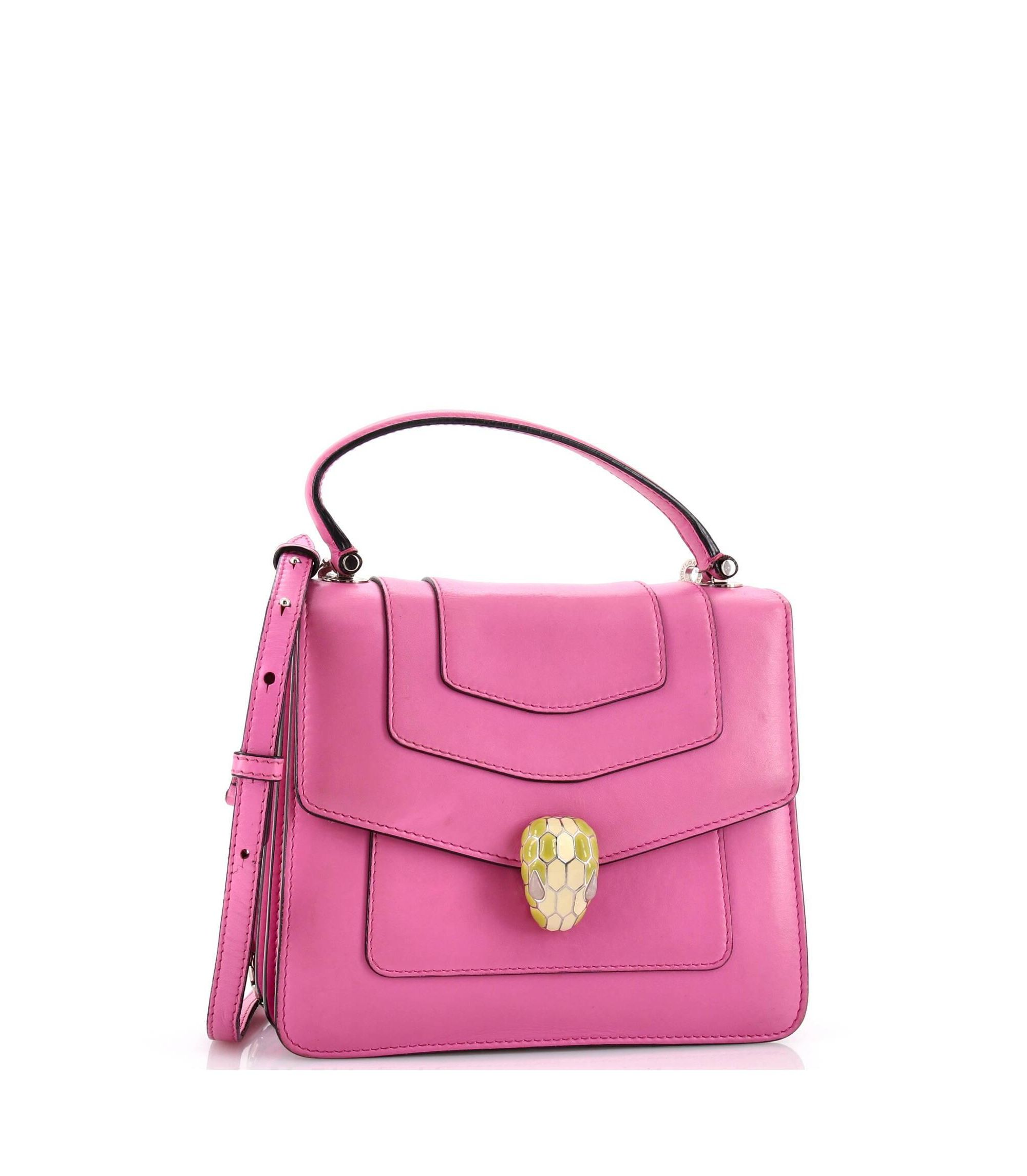 Small Serpenti Forever Top Handle Bag Leather — Image 6