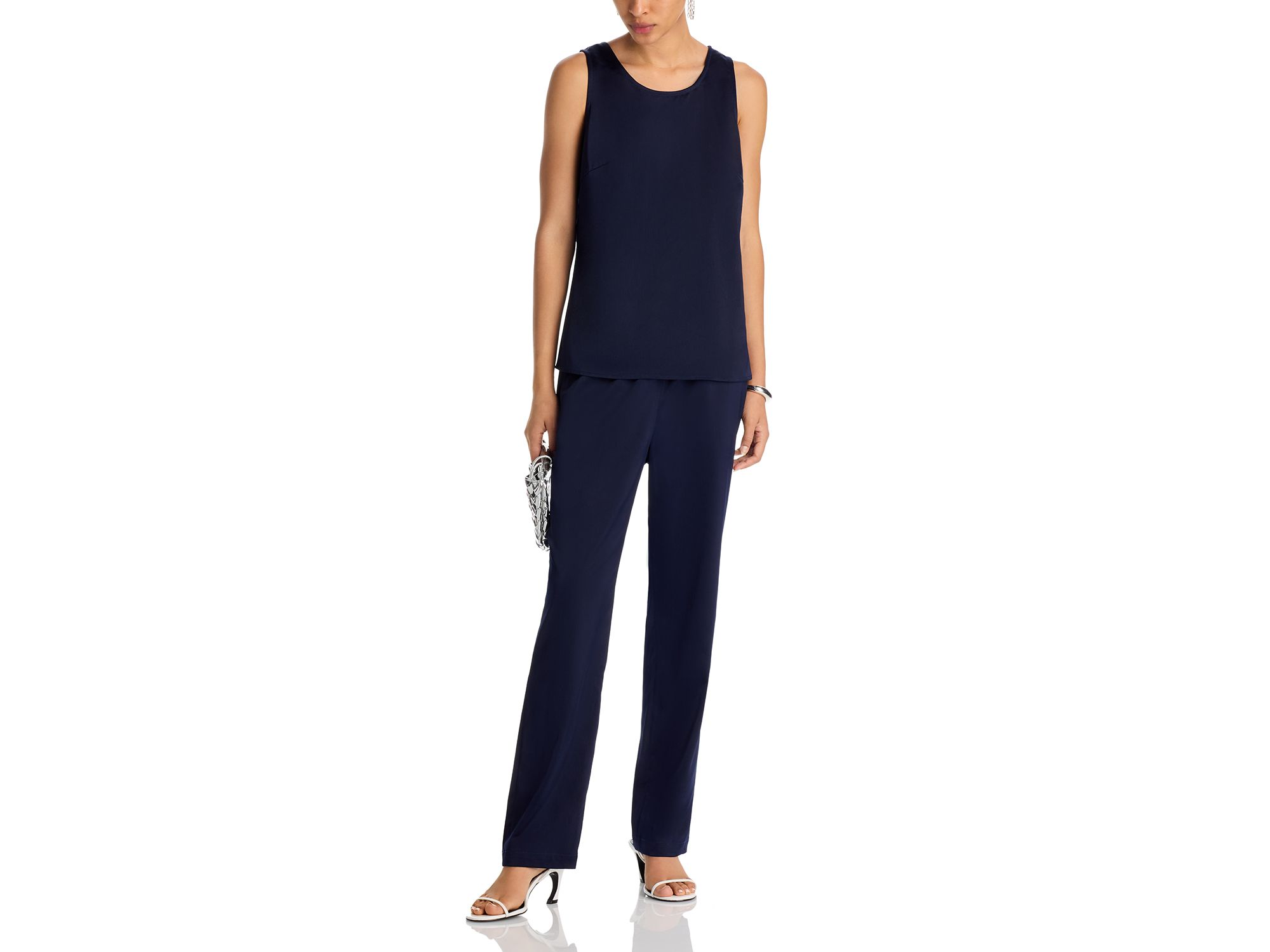 Crepe de Chine Tank Top — Image 4