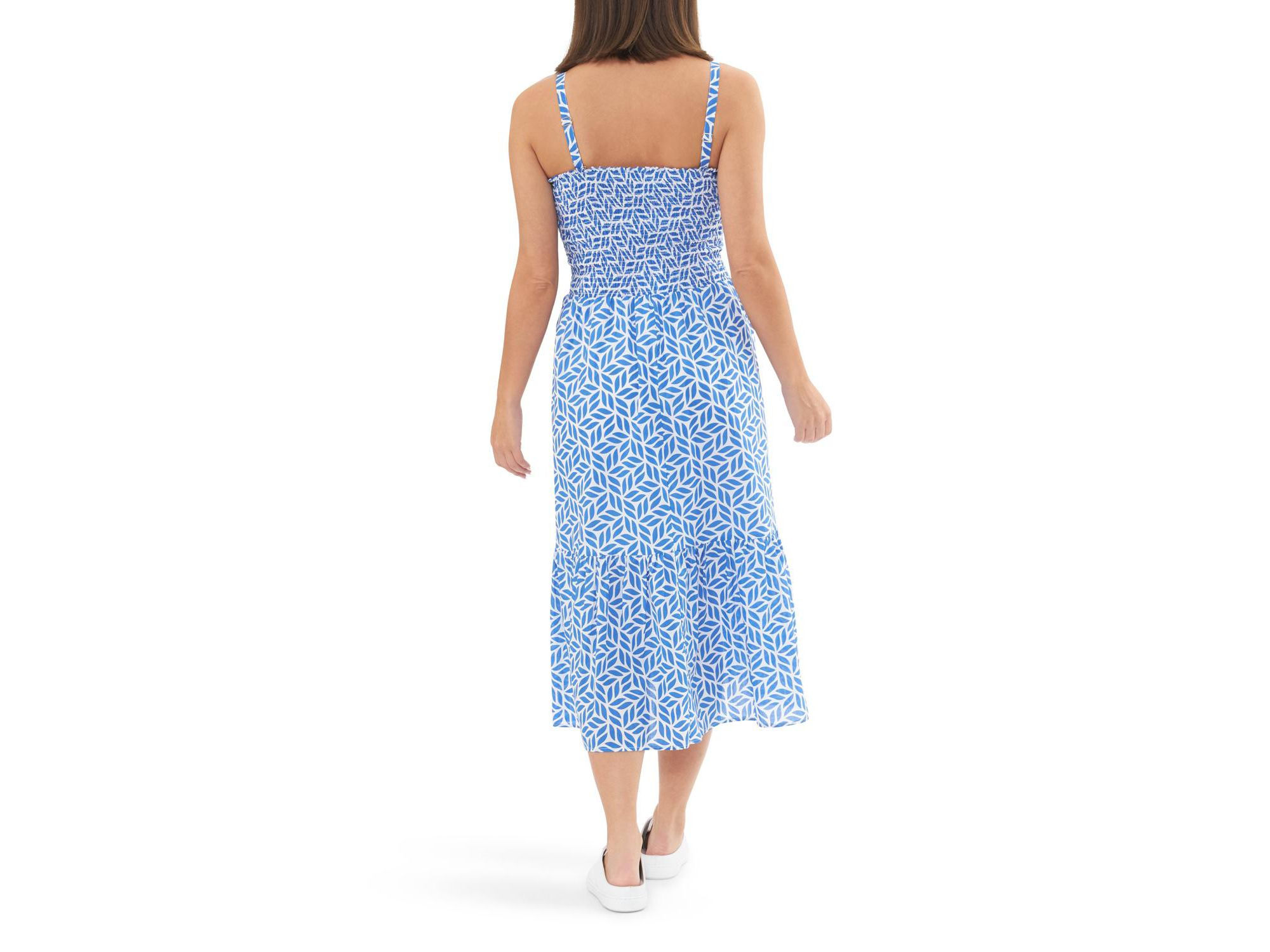 Capri Shirred Midi Dress — Image 3