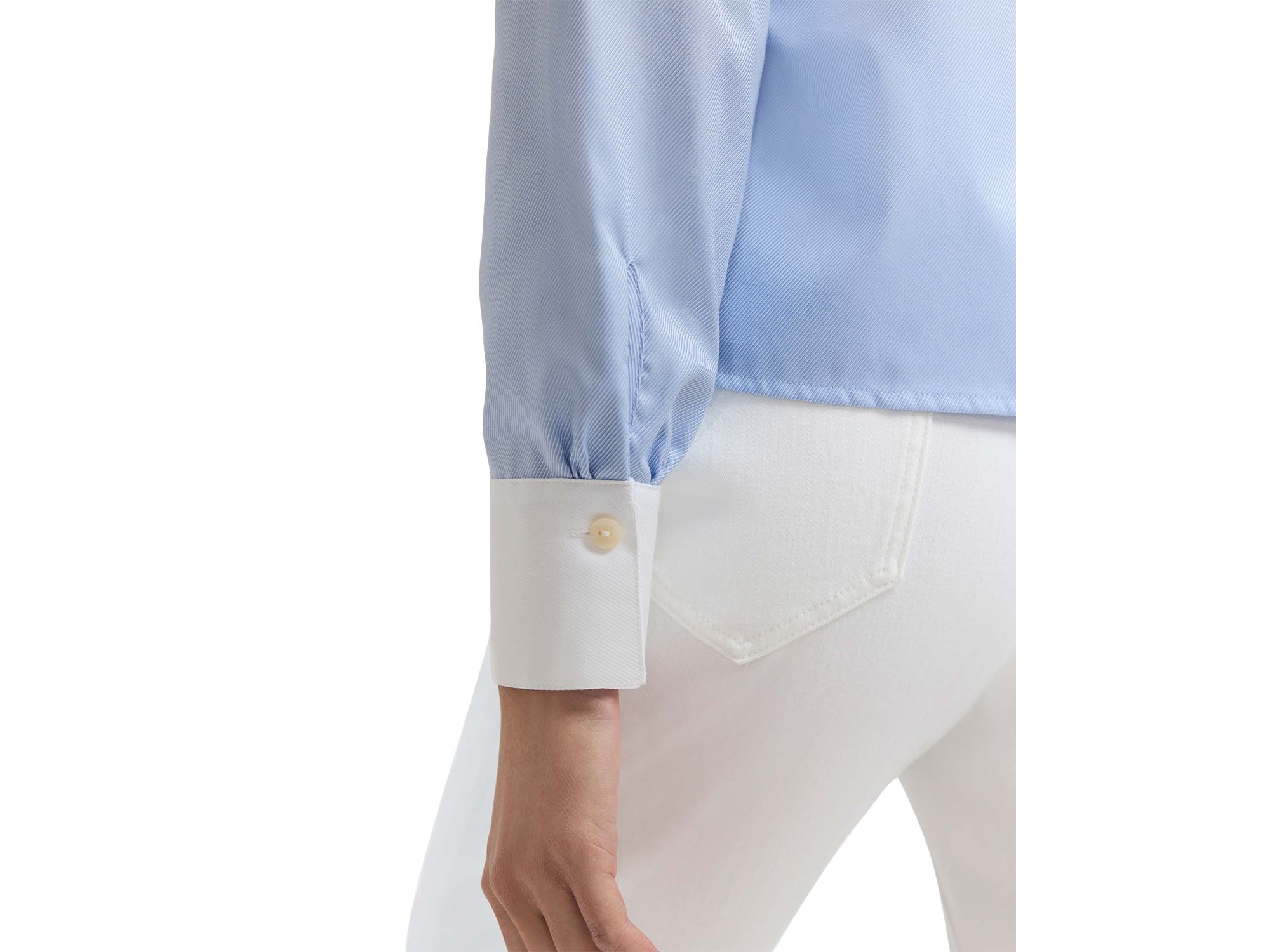 Marina Long Sleeve Cavalry Shirt — Image 3