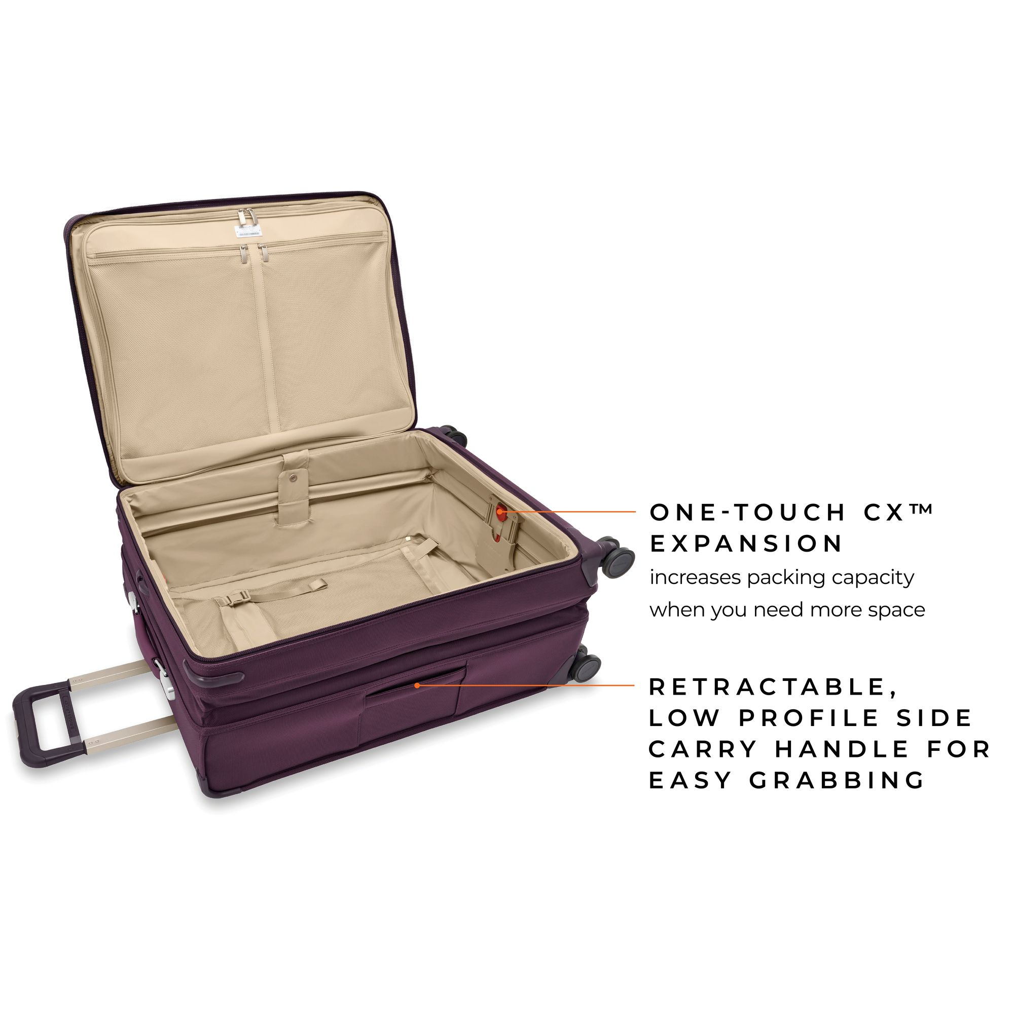 Baseline Large Expandable Spinner Suitcase — Image 6