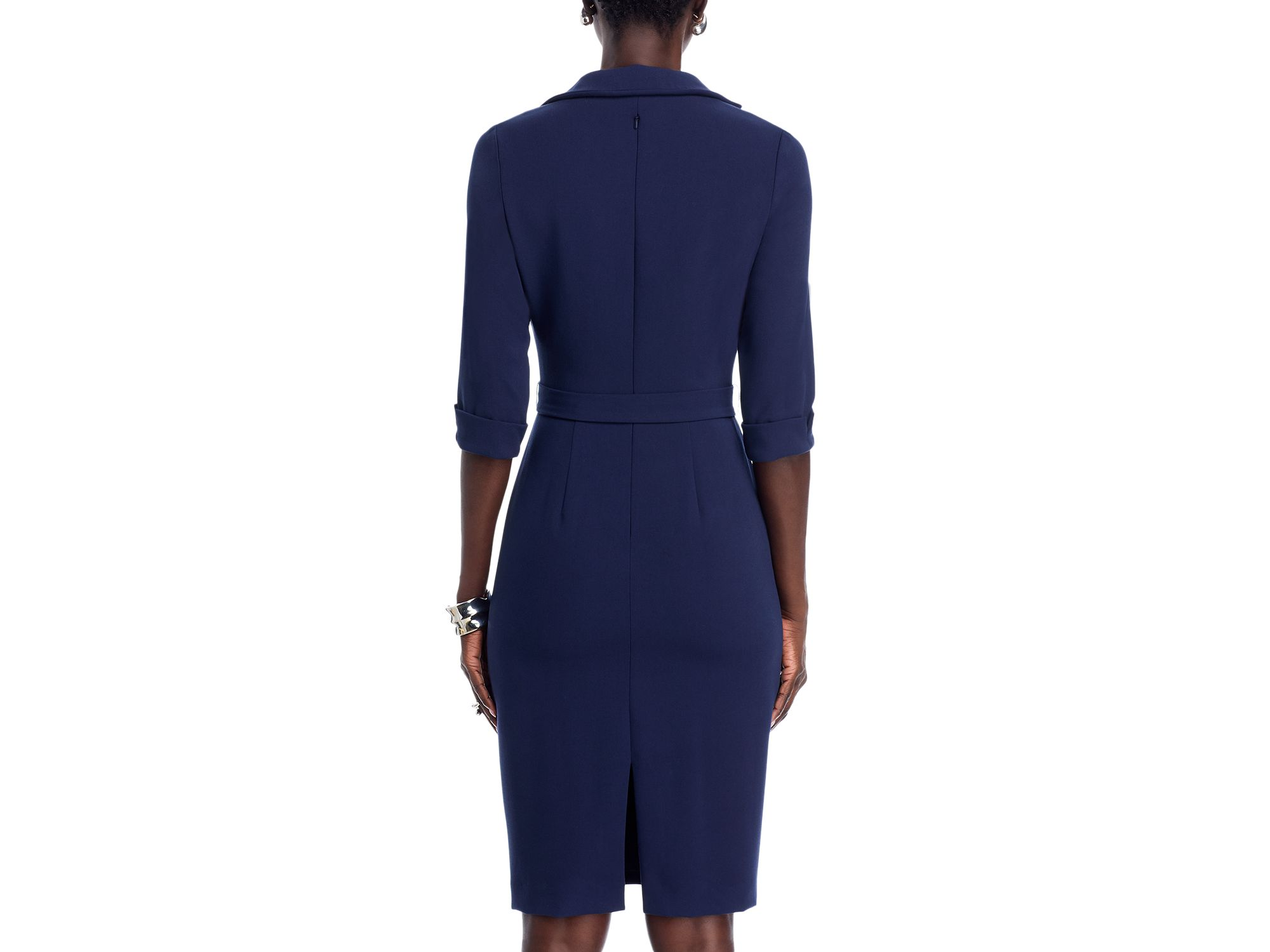Madeline Belted Sheath Dress — Image 3