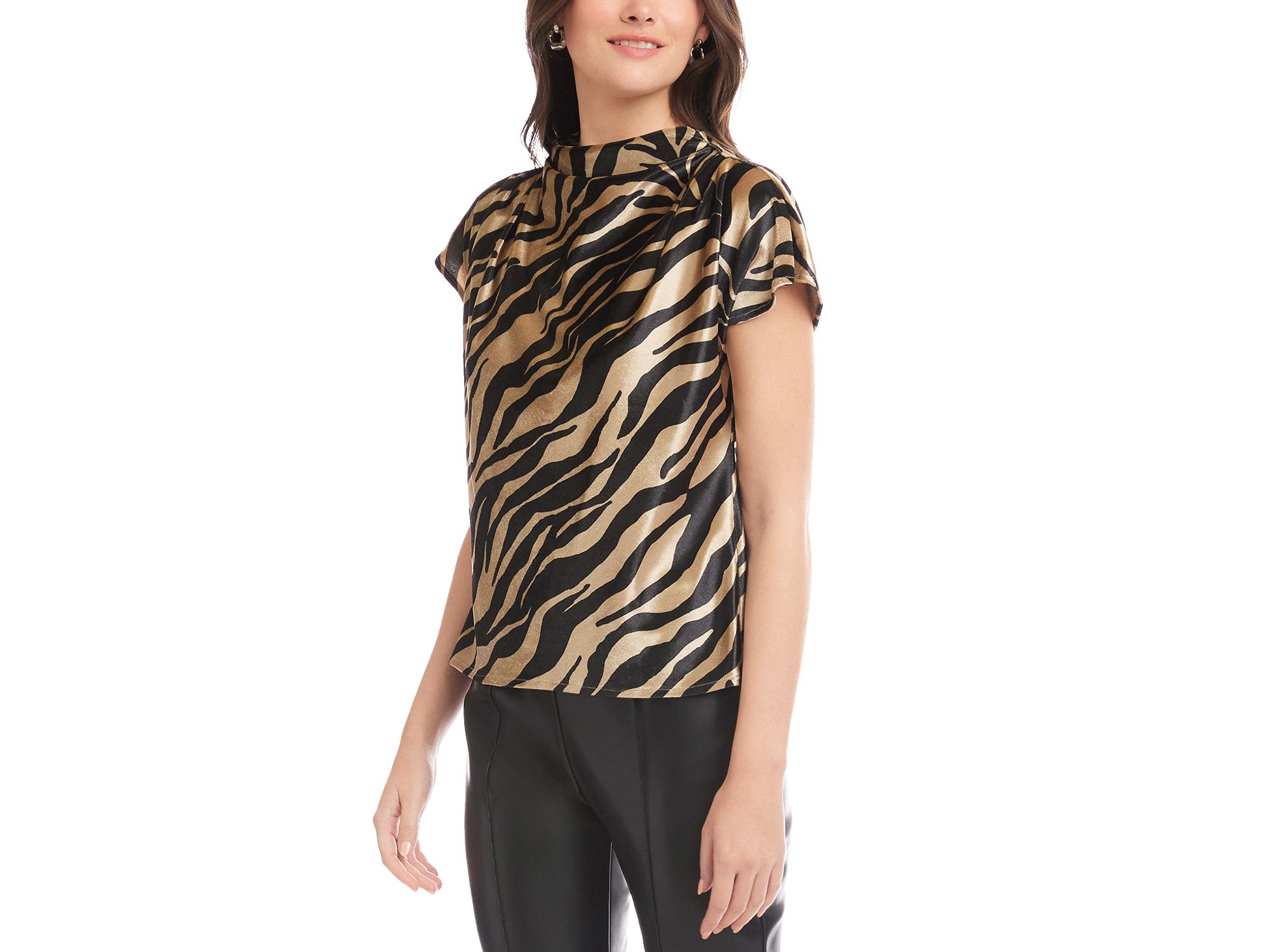 Emmeline Velvet Top — Image 4