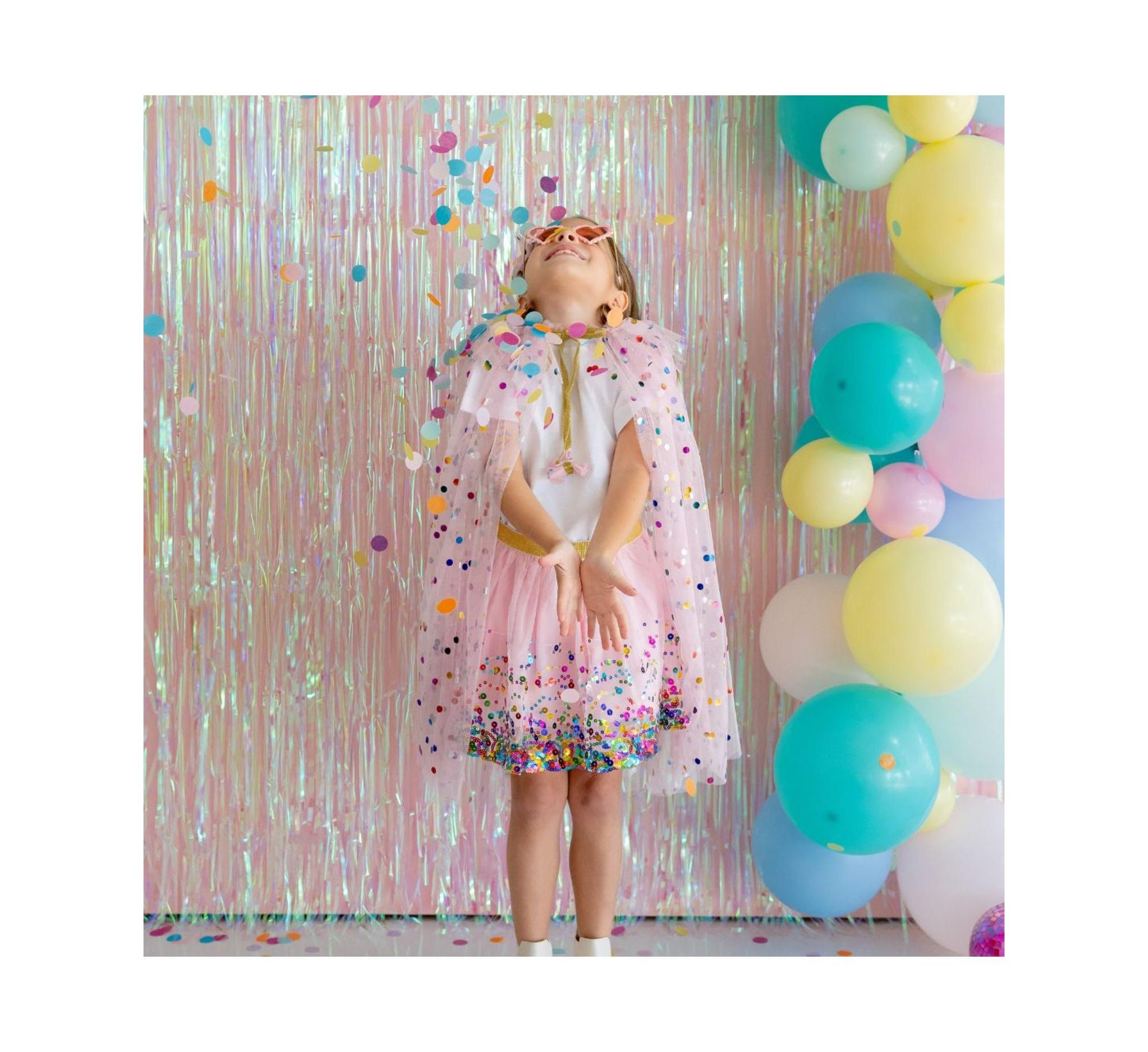 Girls' Pink Confetti Tutu - Little Kid, Big Kid — Image 4