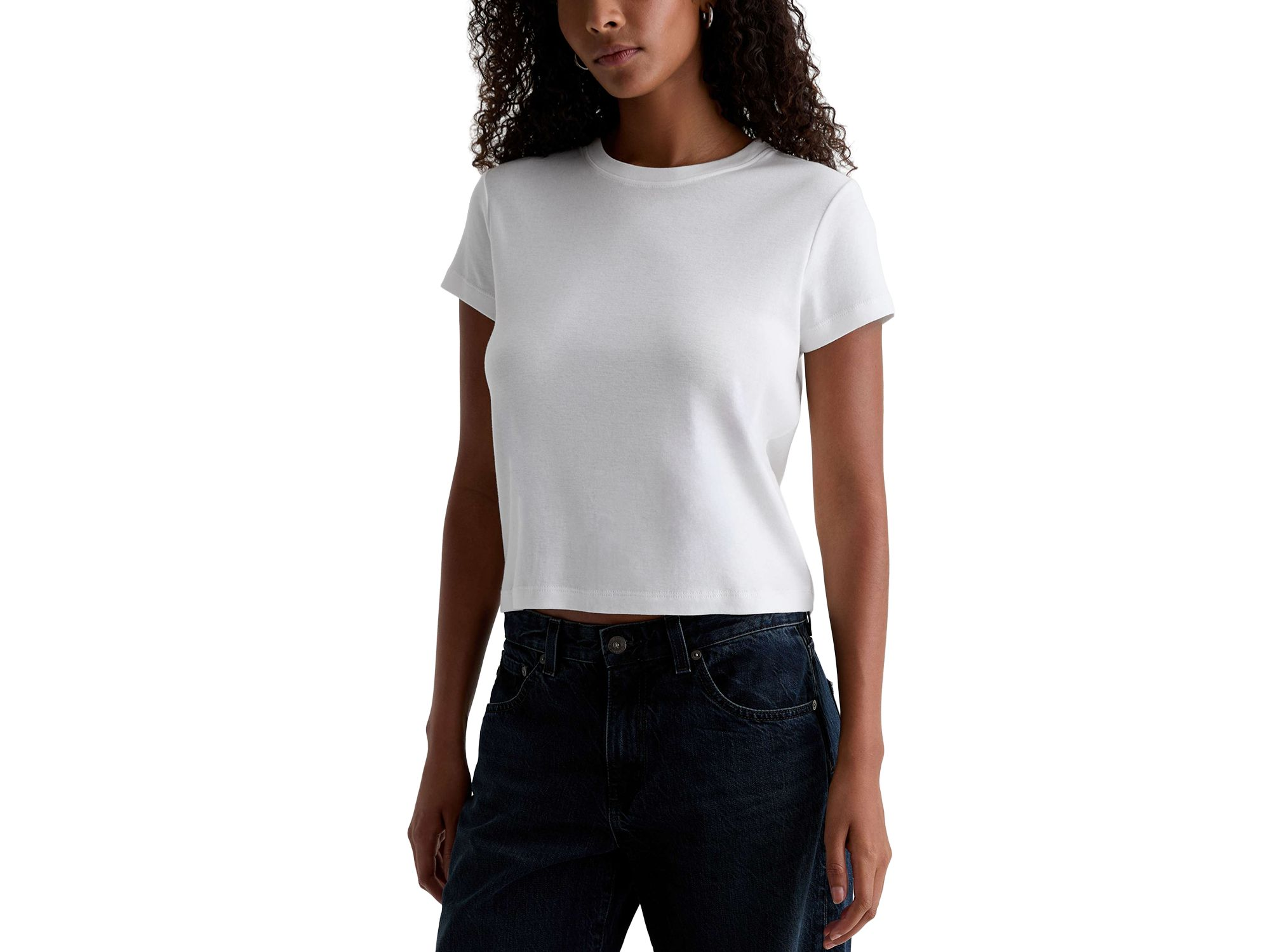 Sadie Crew Cropped Tee — Image 4