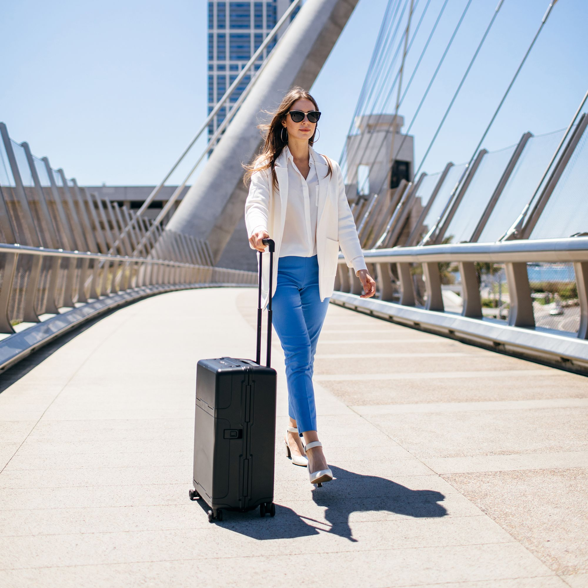 Wheeled Carry On Suitcase, Gym Bag and Packing Cubes — Image 4