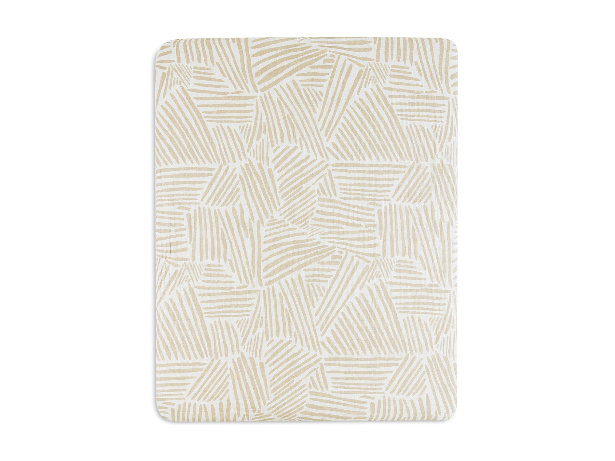 All Stages Midi Crib Sheet in GOTS Certified Organic Muslin Cotton — Image 5