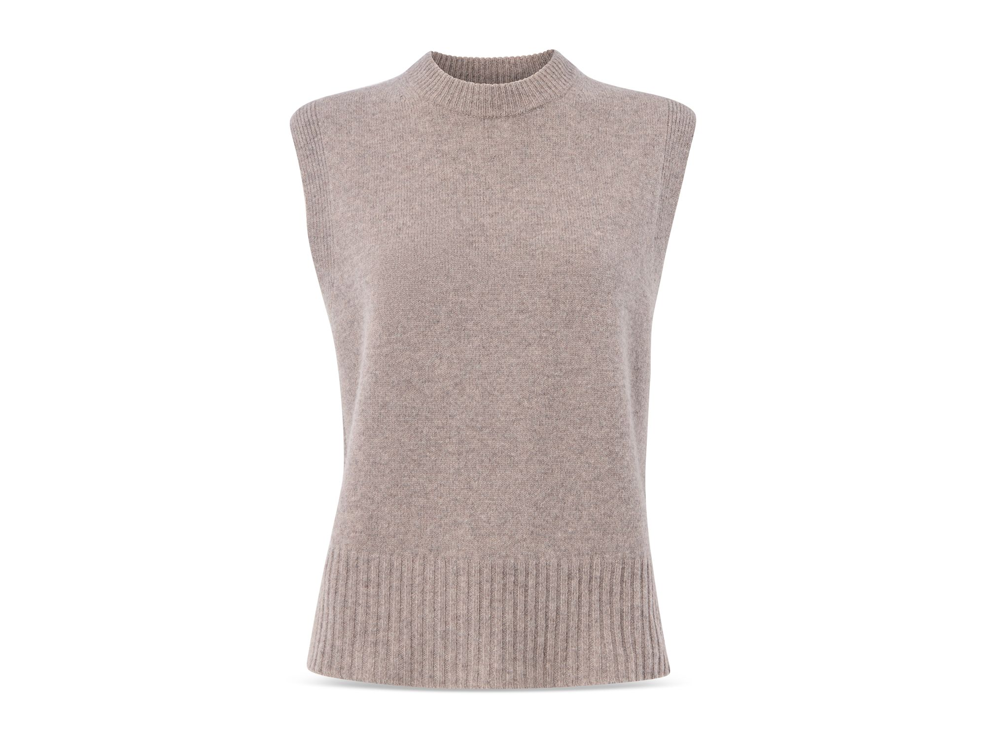 Sleeveless Wool Top — Image 5