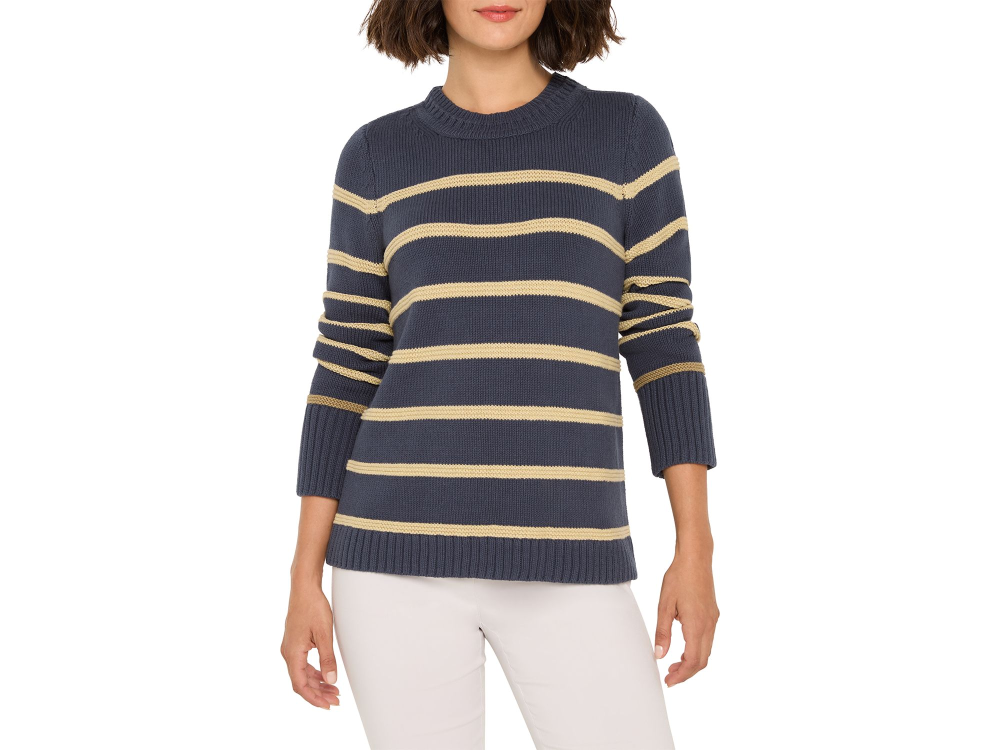 Go To Stripe Sweater - Image 1