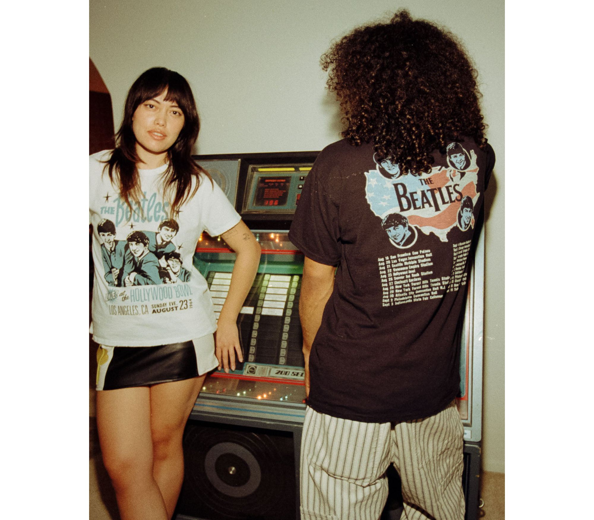 The Beatles First U.S. Tour Flea Market Tee — Image 3