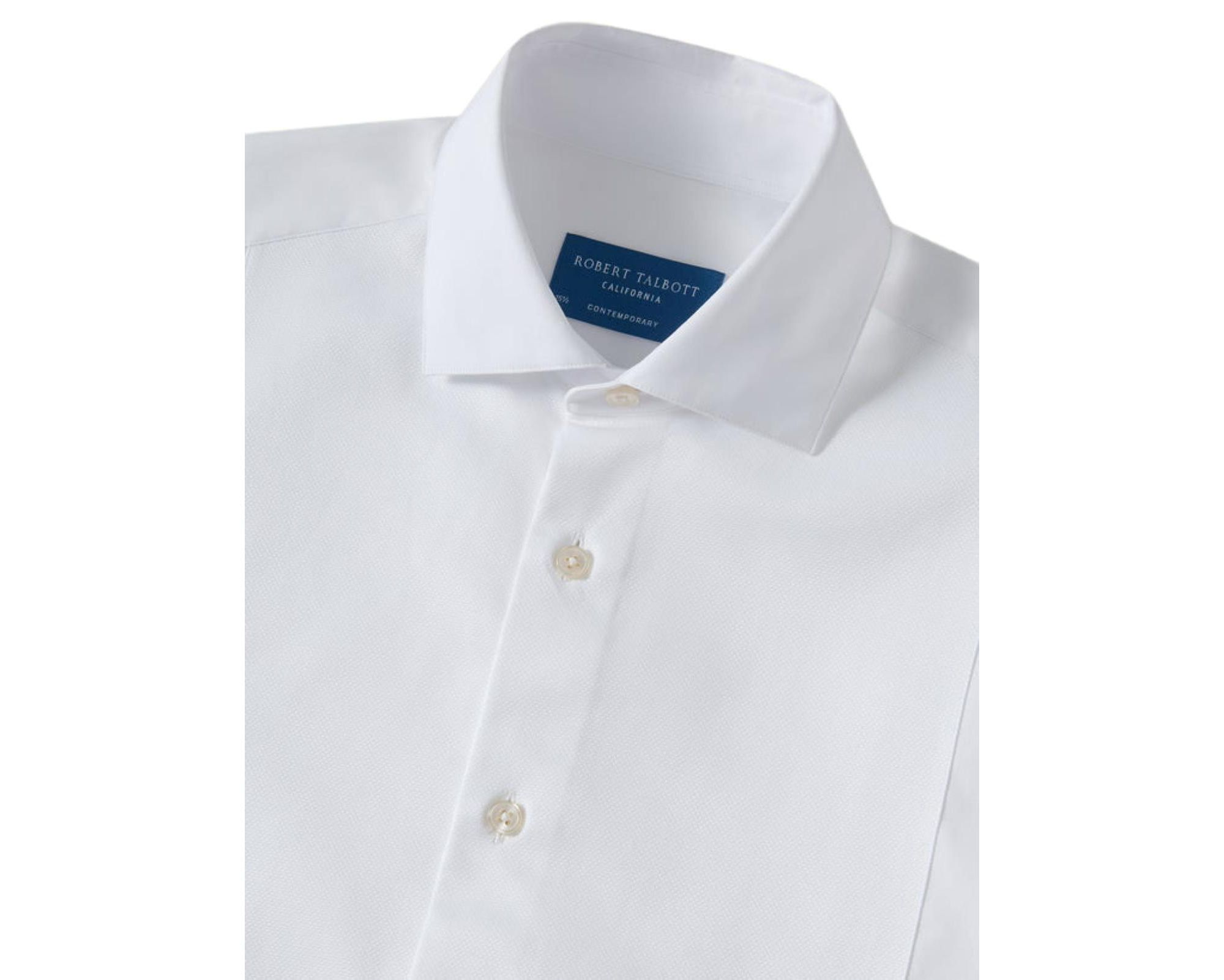 Reynolds Pique Bib Formal Contemporary Fit Shirt — Image 3