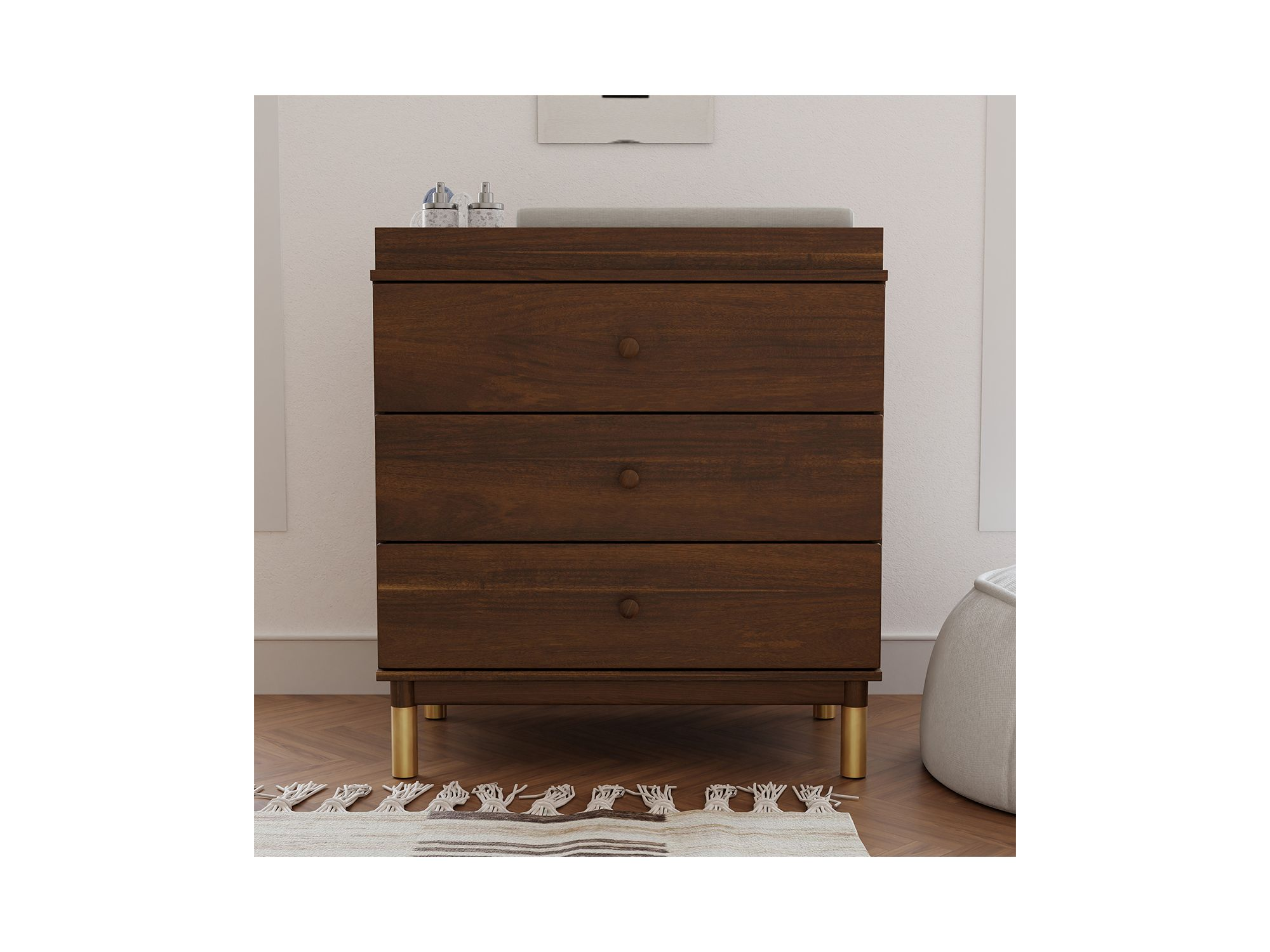 Gelato 3 Drawer Changer Dresser with Removable Changing Tray — Image 5