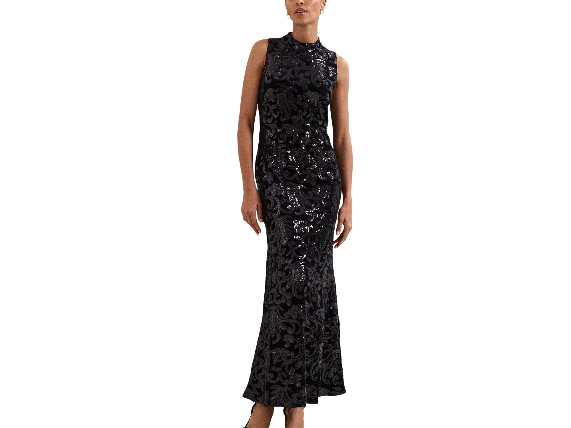 Trudy Sequined Velvet Maxi Dress — Image 6