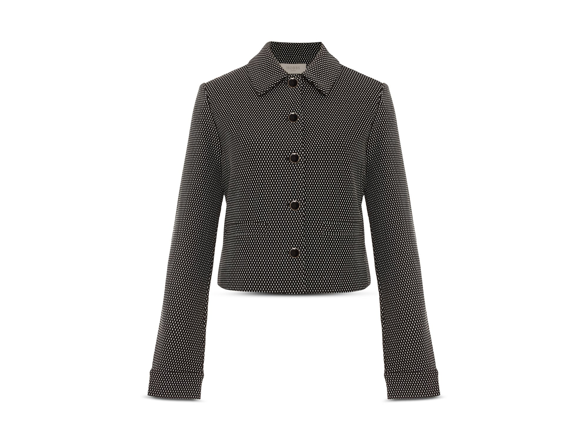 Violet Ponte Jacket — Image 5