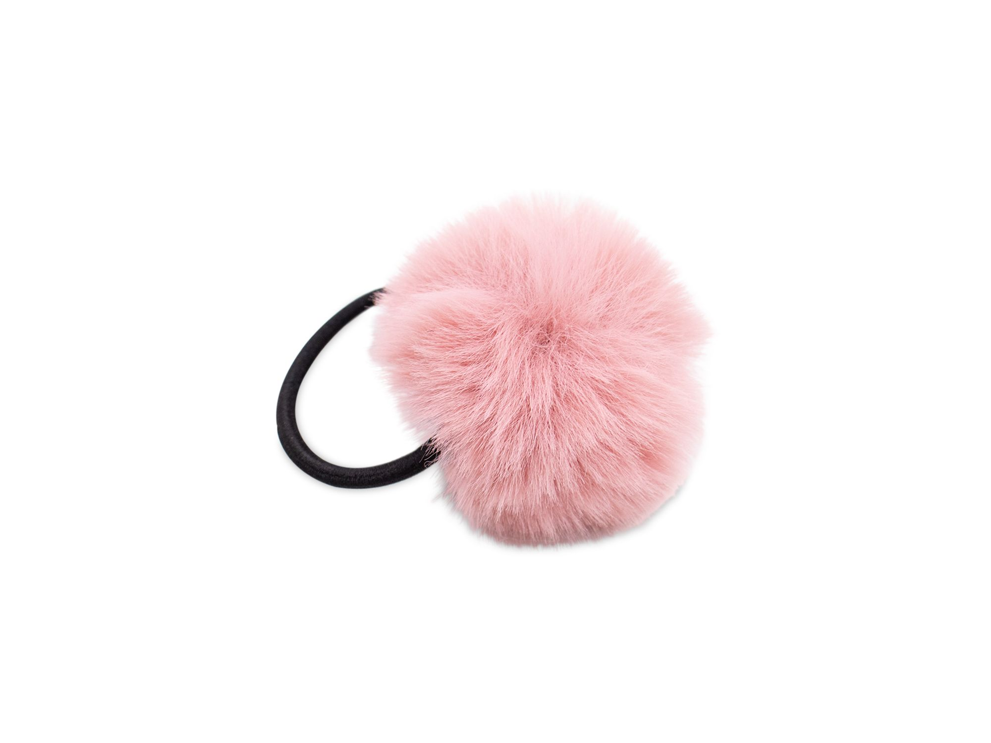 Girls' Faux Rex Pom Hair Elastics - One Size — Image 4