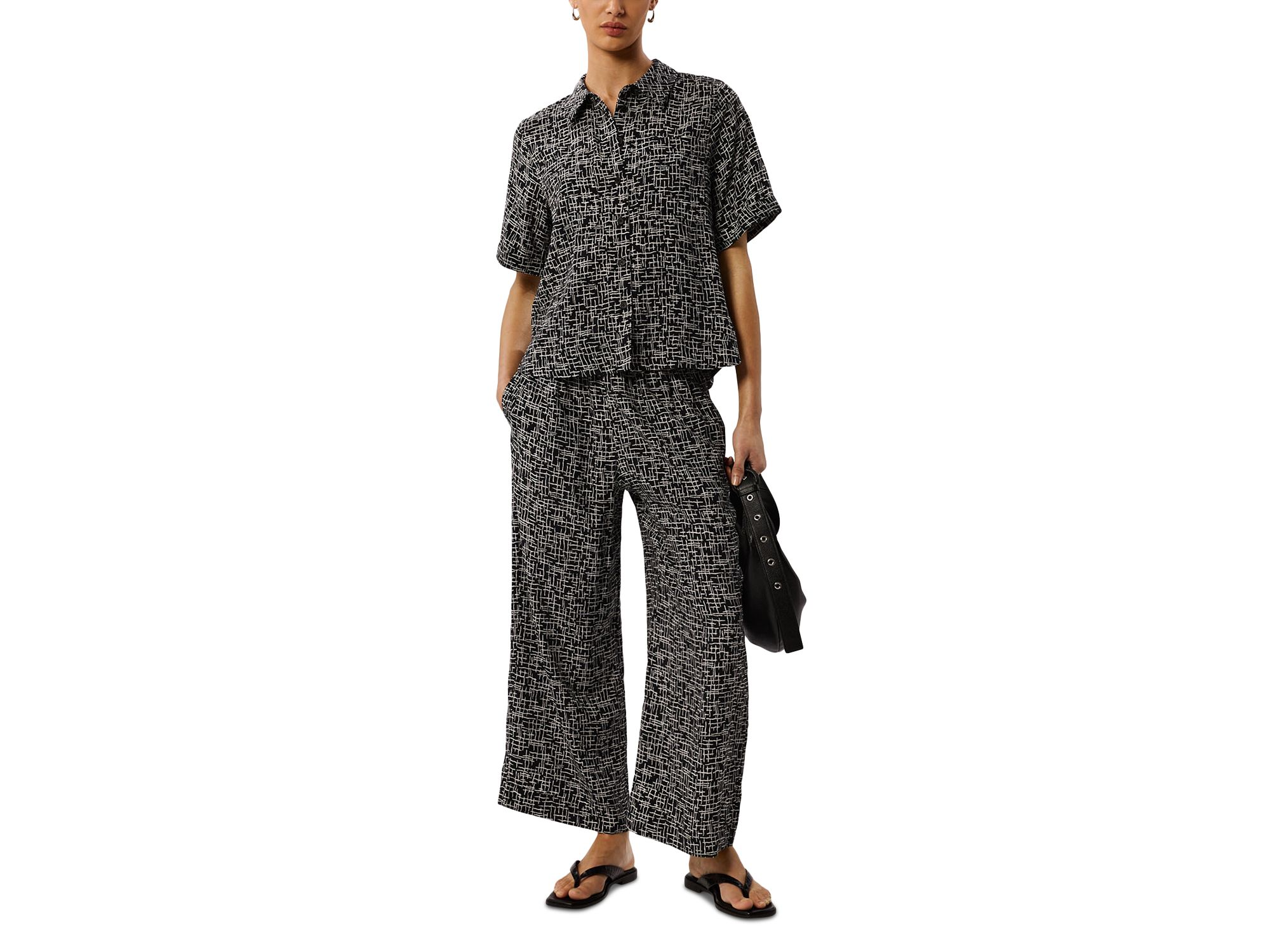 Woven Grid Shirt — Image 5