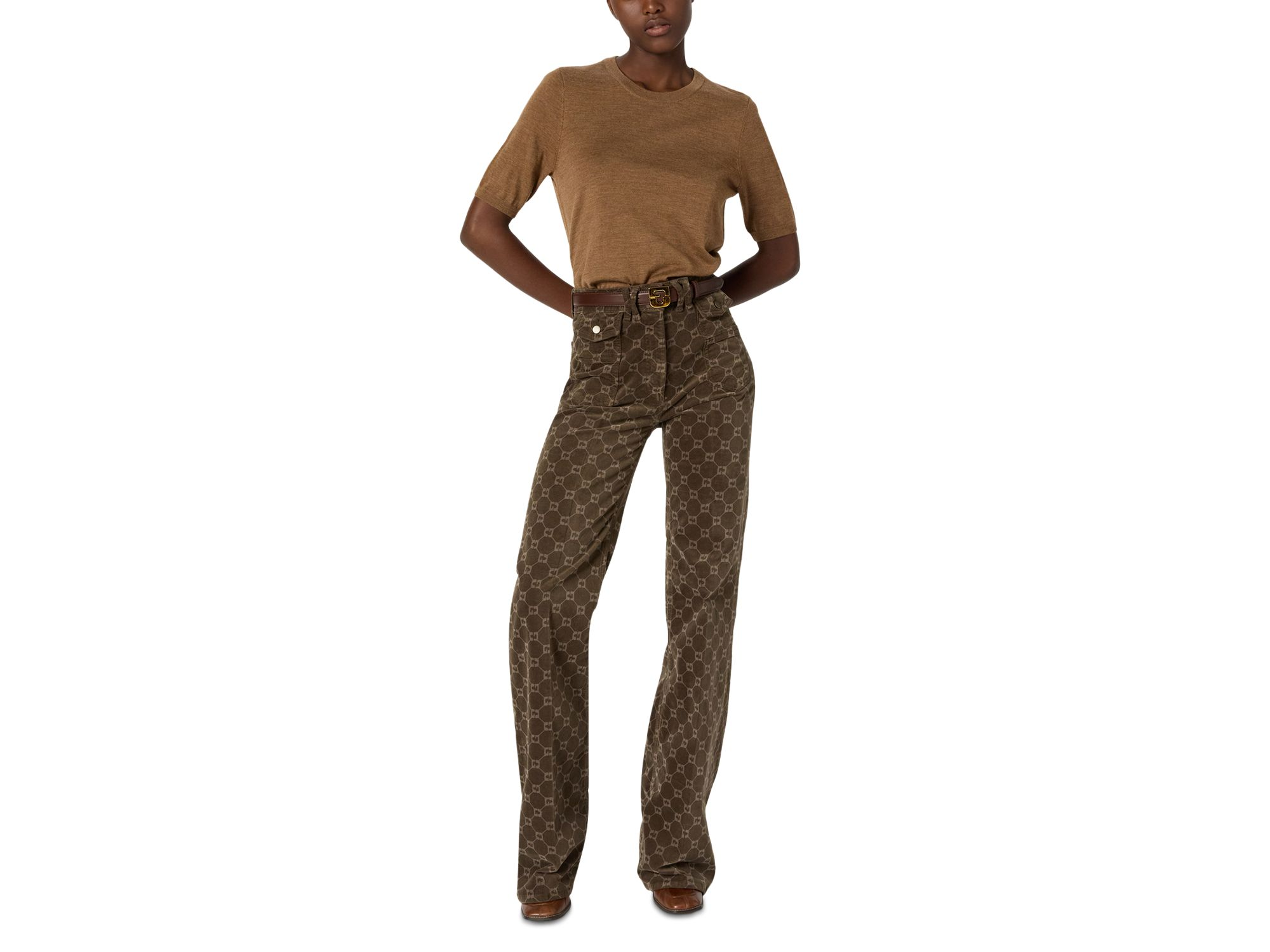 Elsa Merino Wool Puff Sleeve Top — Image 4