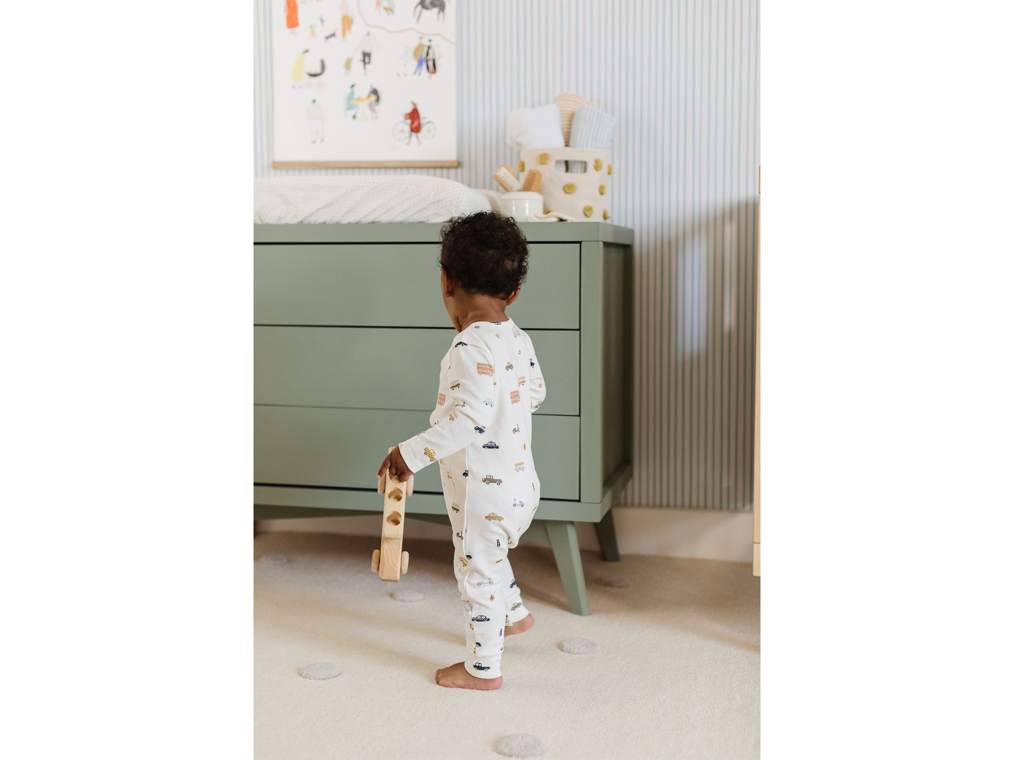Unisex Rush Hour Patch Pocket Coverall - Baby — Image 5