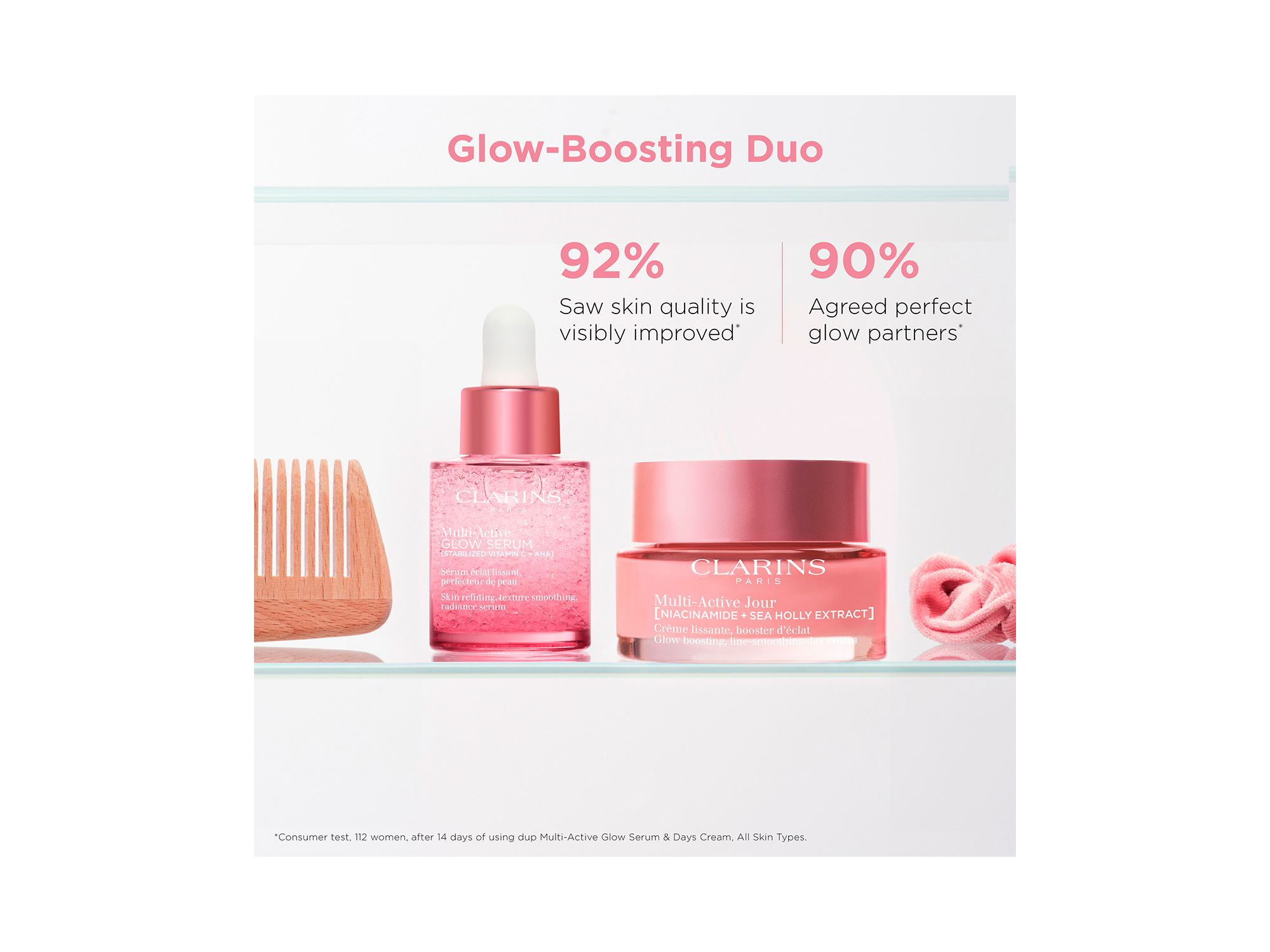 Multi Active Brightening Glow Serum with Vitamin C + AHA 1 oz. — Image 10