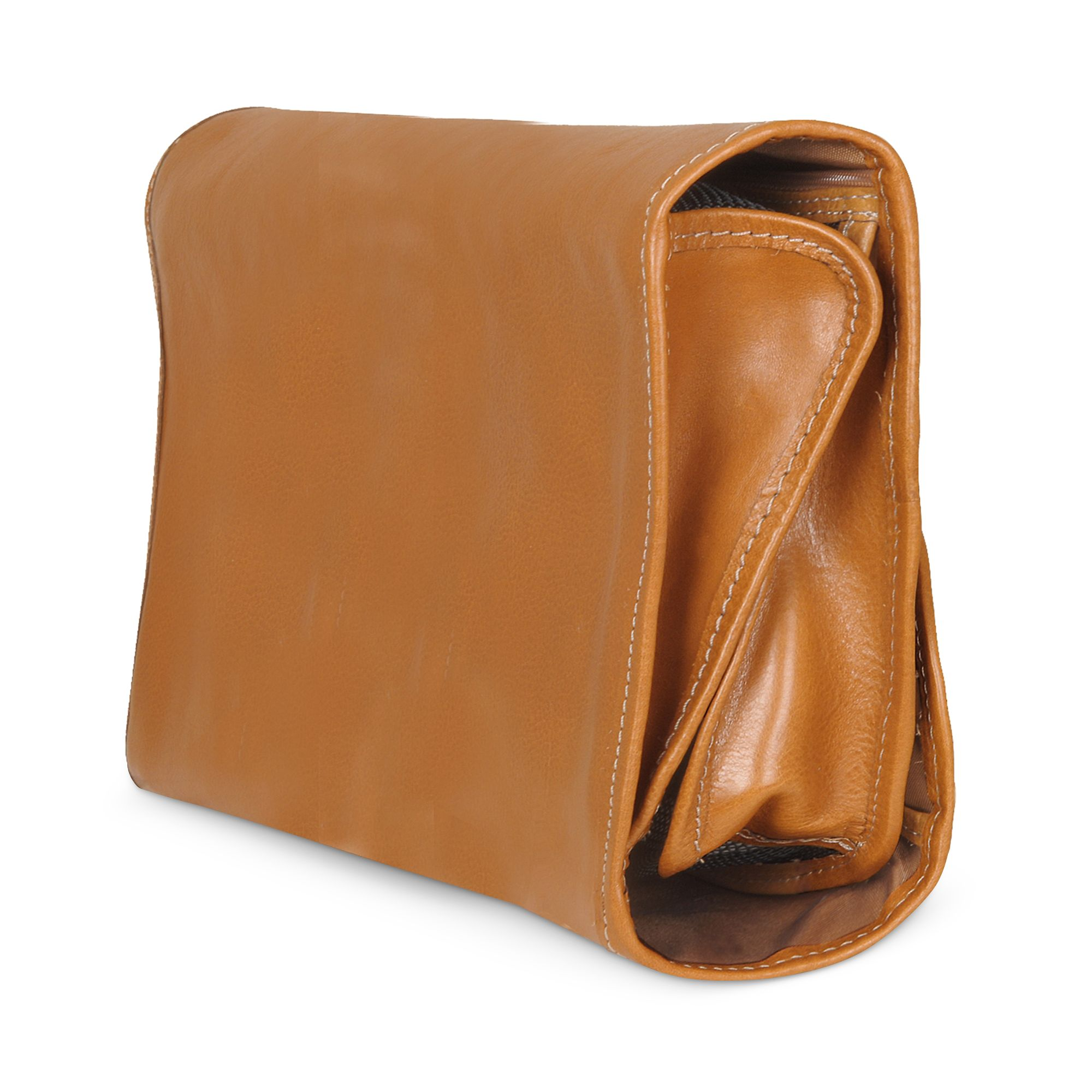 Life Pelle Leather Tri-Fold Toiletry Kit — Image 3