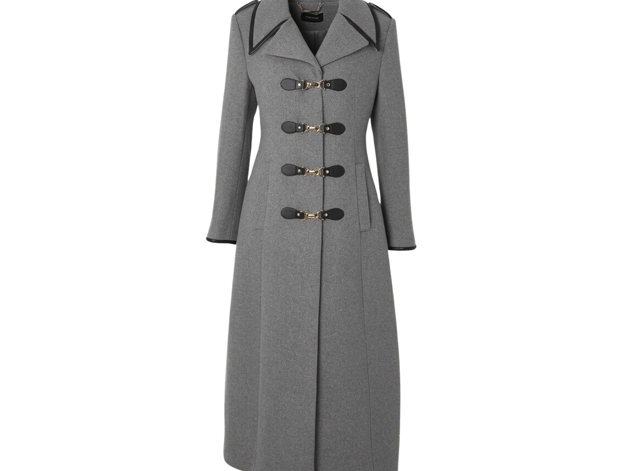 Military Tailored Midi Coat — Image 3