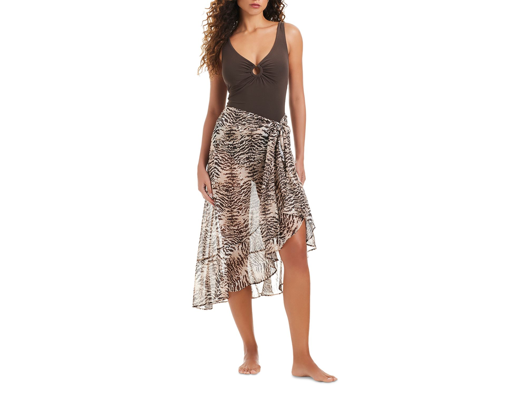 Cover-Up Tie Waist Skirt — Image 3
