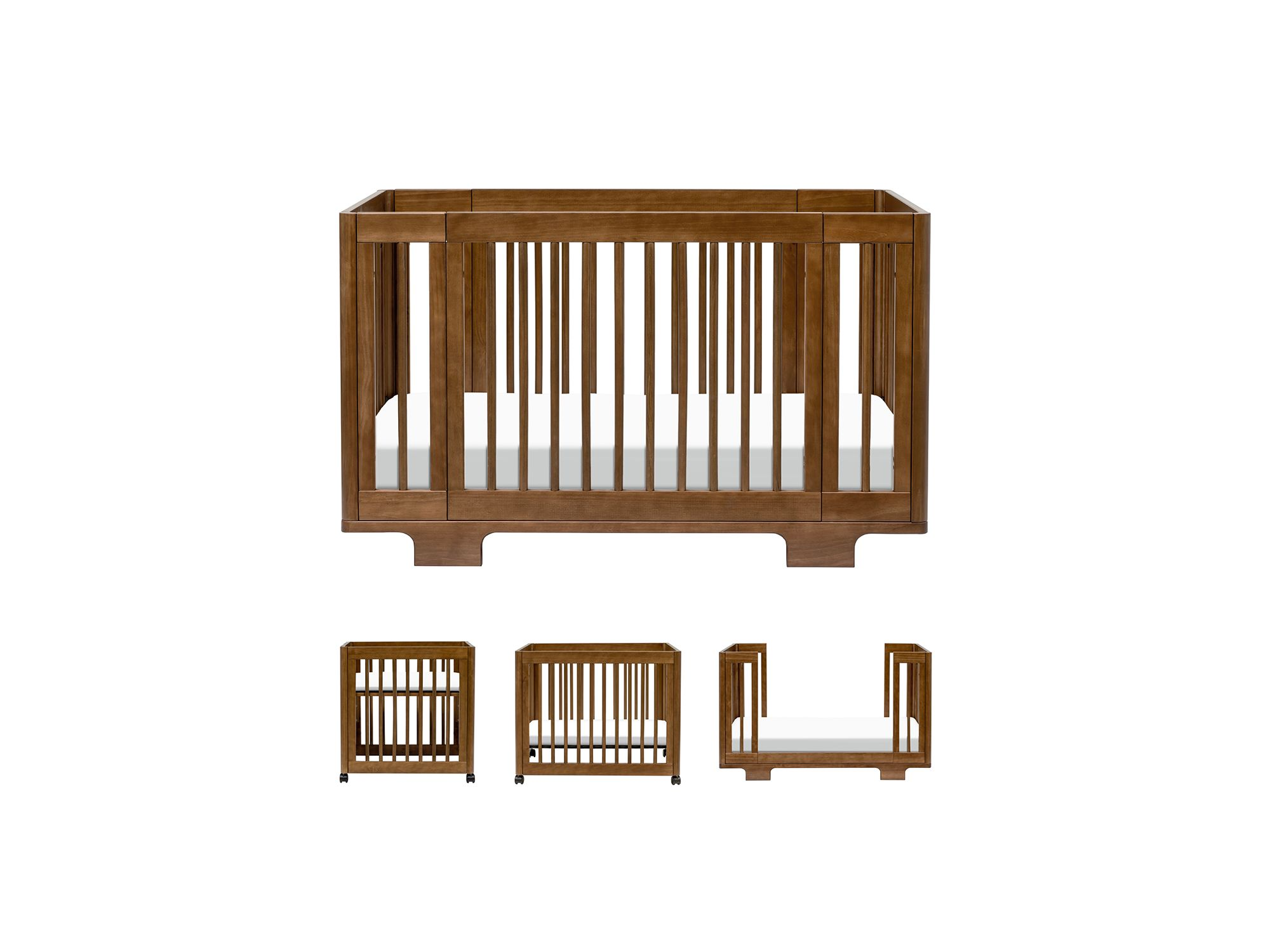 Yuzu 8 in 1 Convertible Crib with All Stages Conversion Kits — Image 23