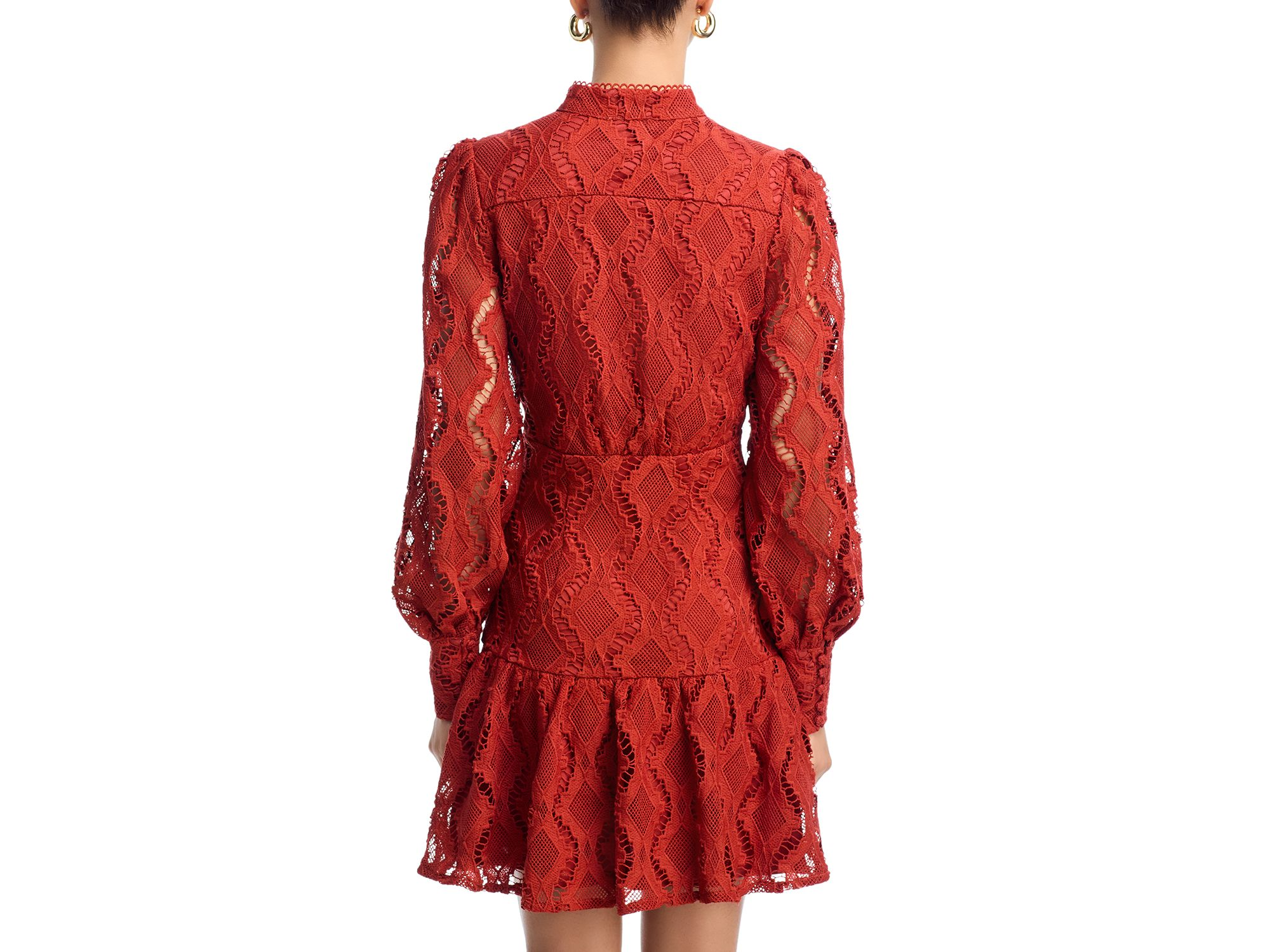 Wavy Lace Dress - Exclusive — Image 3