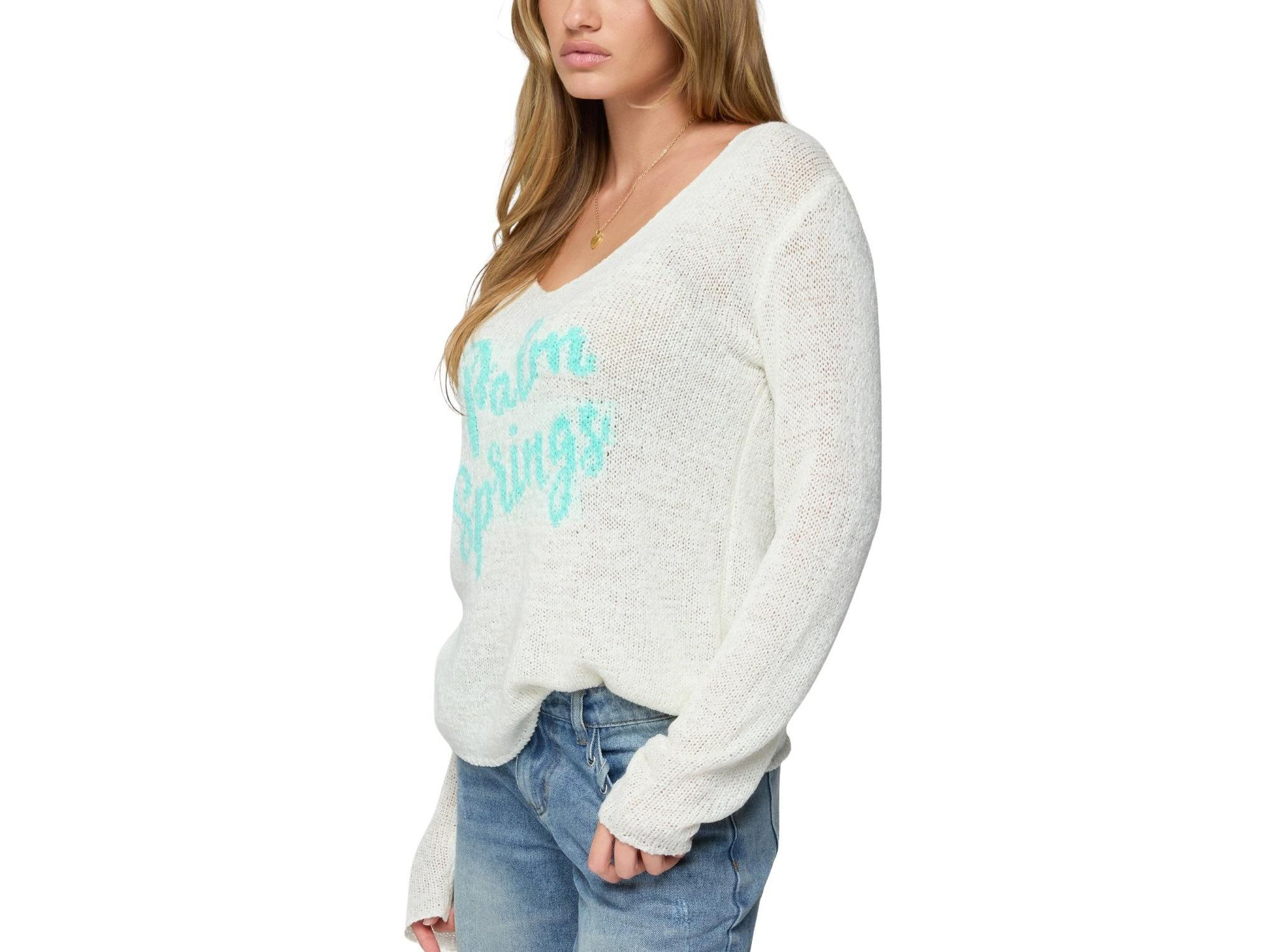 Palm Springs Light Knit Sweater — Image 3