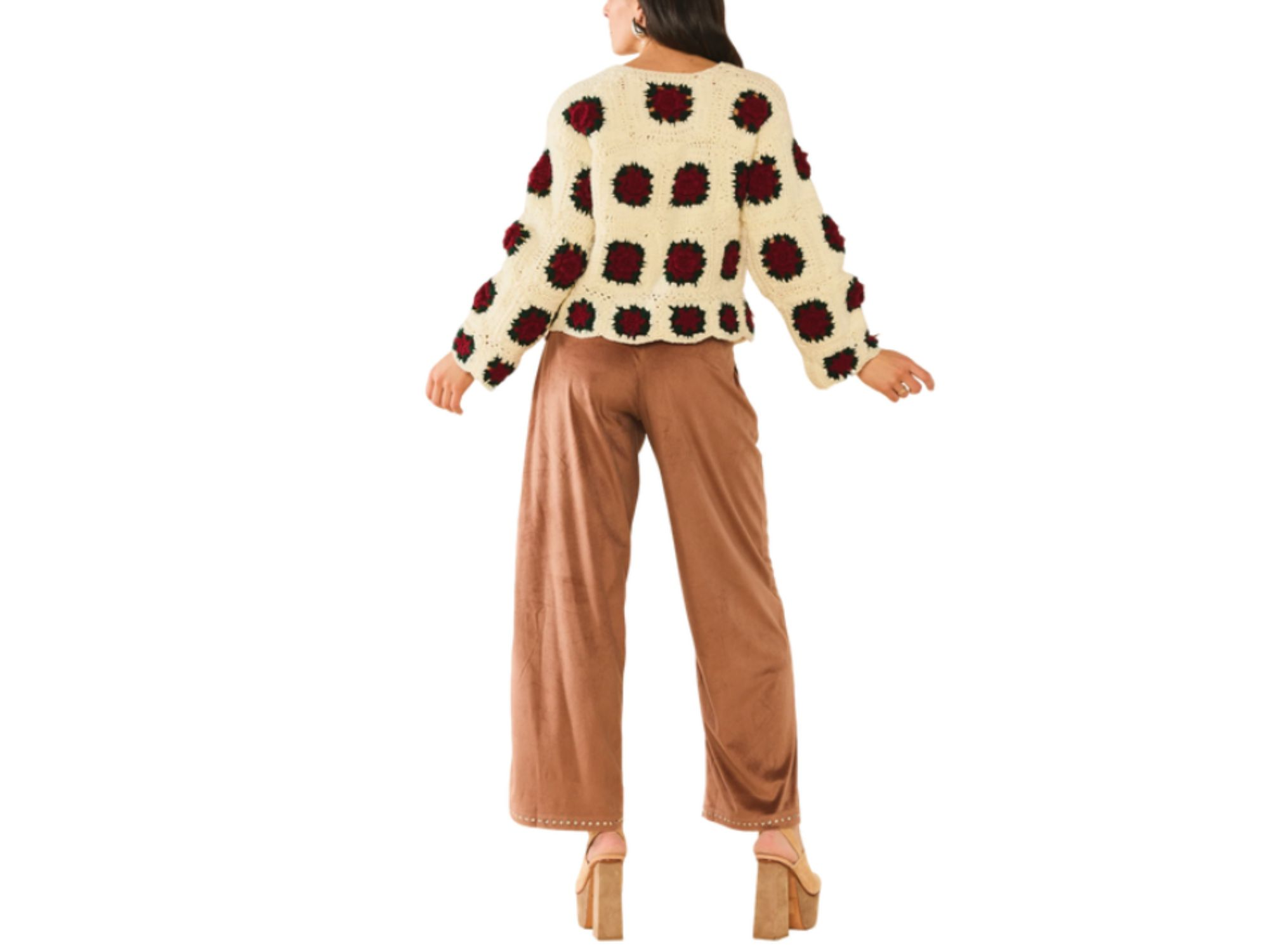 Round Top Sweater Jacket — Image 3