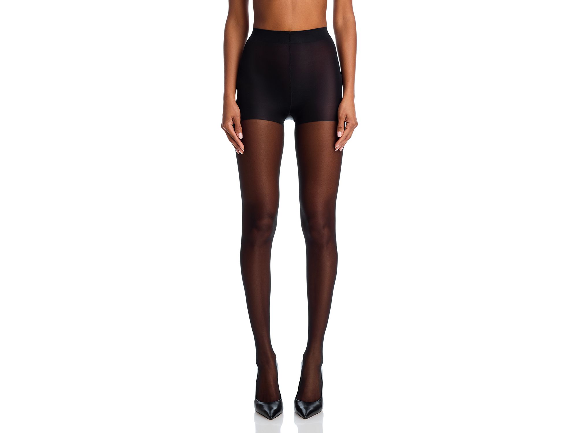 So Silky Sheer Control Top Tights — Image 4