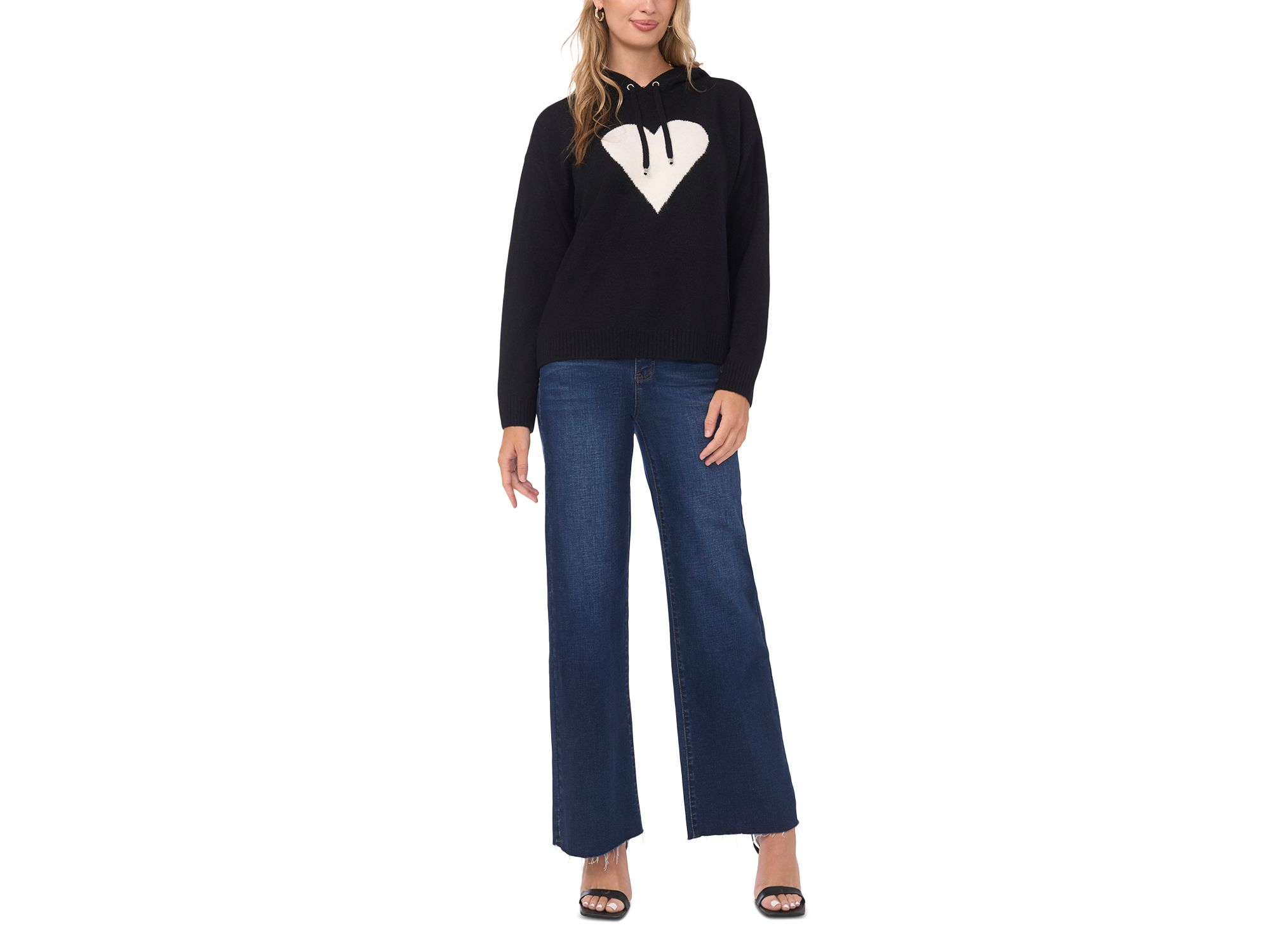 Heart Motif Hoodie — Image 3