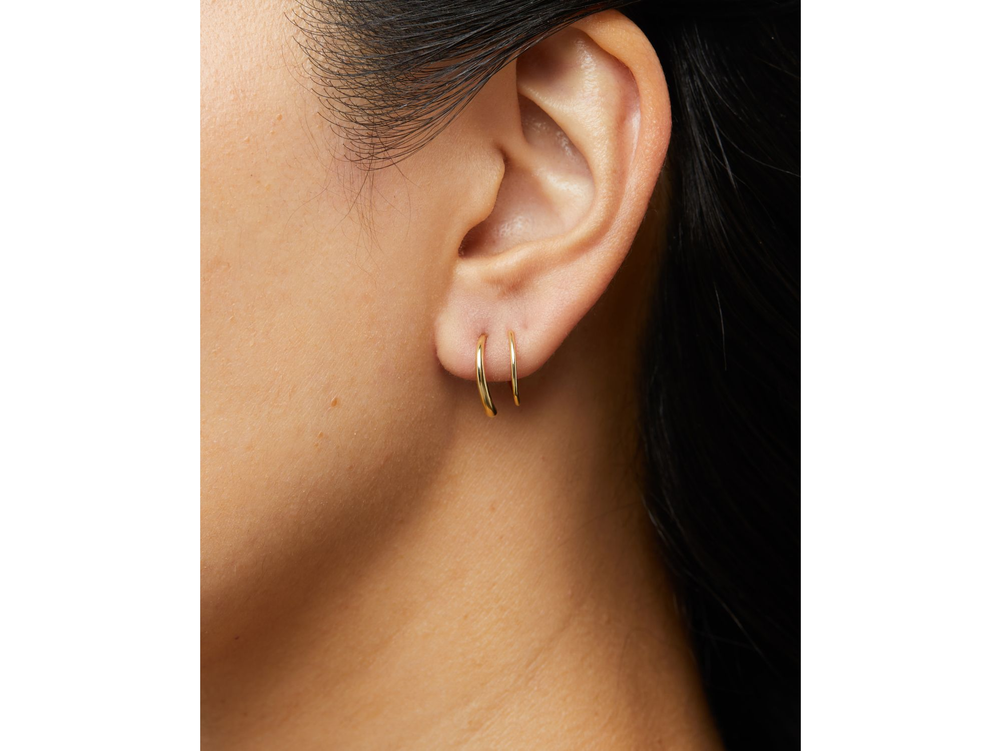 Double Hoop Earrings - Harley — Image 4