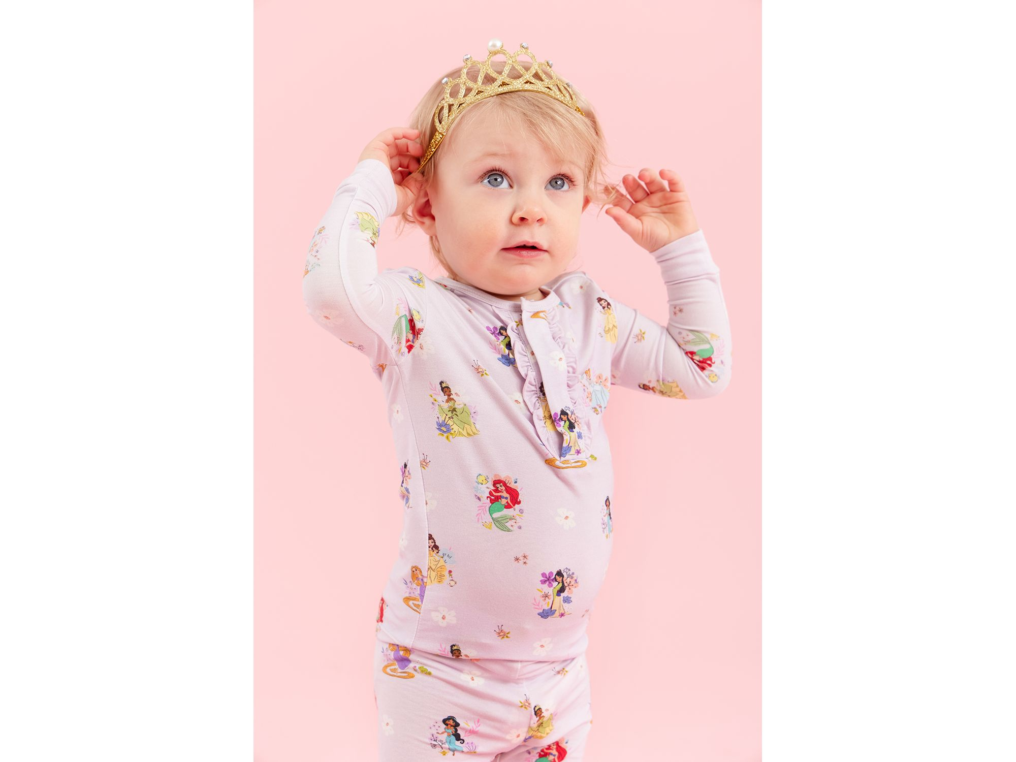 Girls' Disney Princess Pajama Set - Baby — Image 4