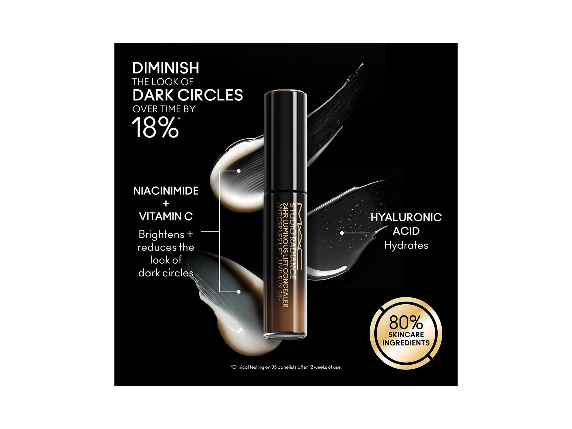 Studio Radiance 24HR Luminous Lift Concealer — Image 4