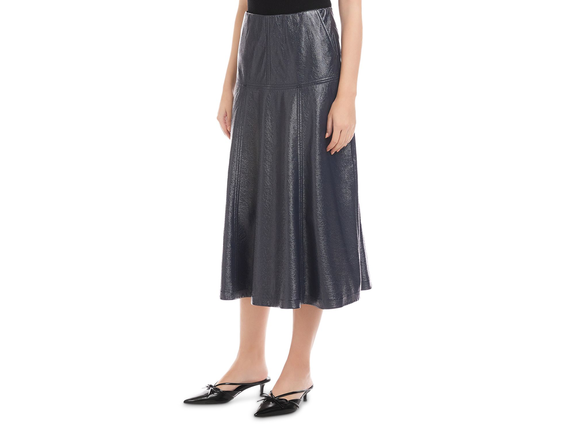 Bronwyn Faux Leather Skirt — Image 5