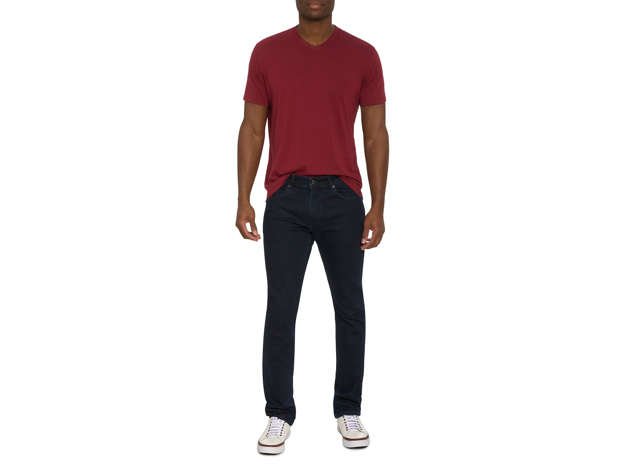 Dayne Relaxed Fit Straight Leg Jeans in Dark Indigo — Image 5
