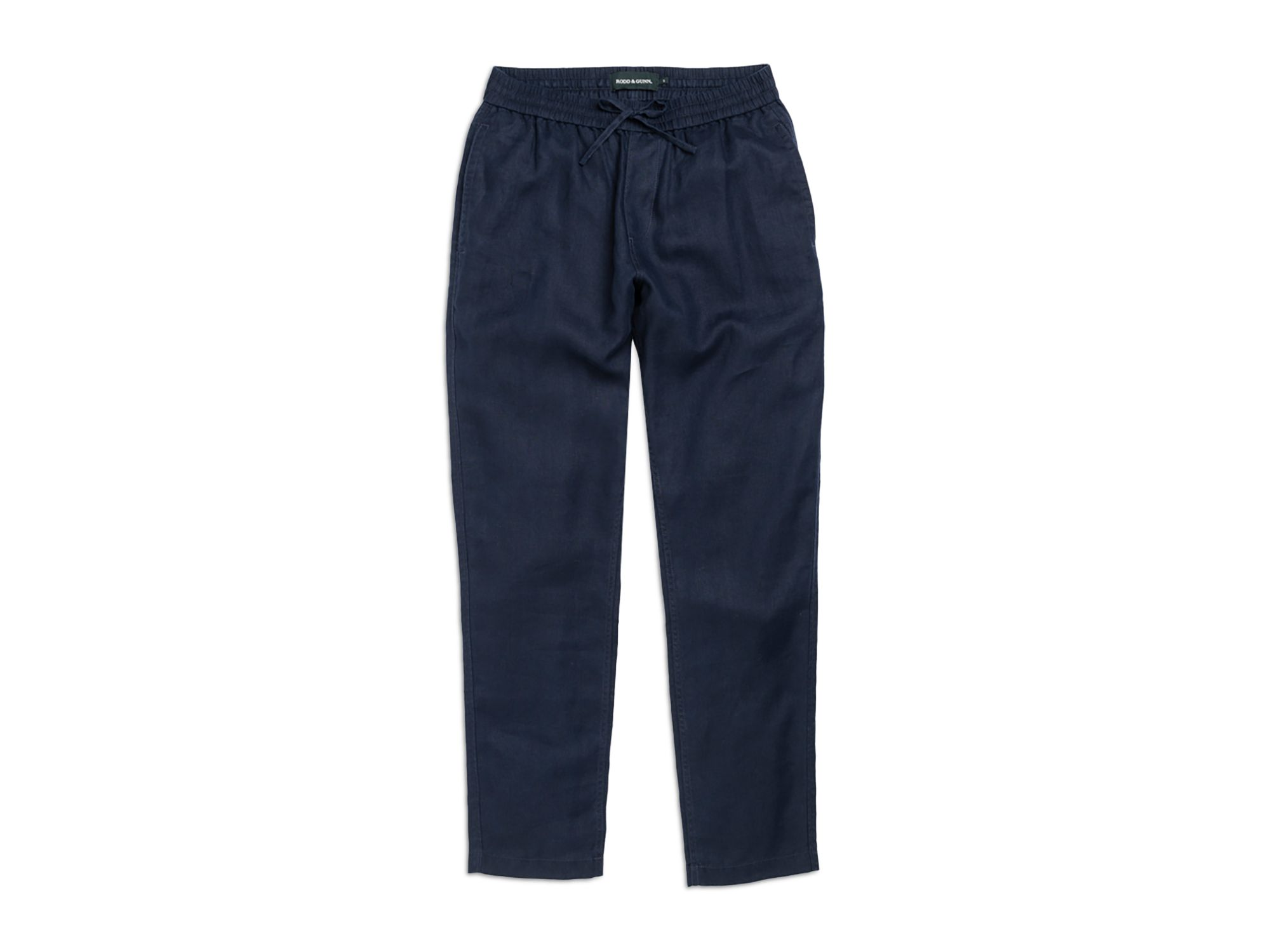 Regular Fit Linen Resort Pants — Image 4