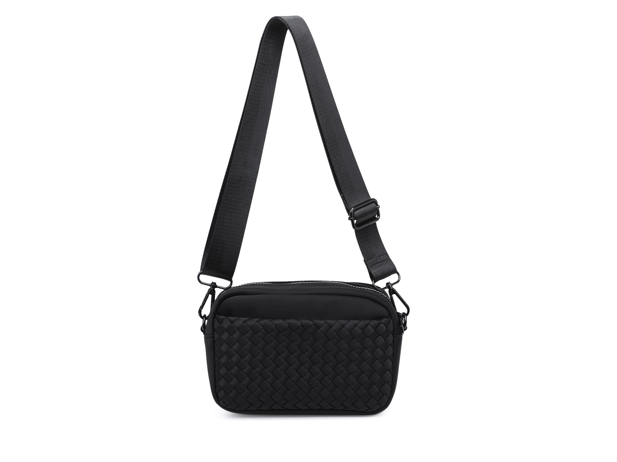 Inspiration Small Woven Neoprene Crossbody — Image 6